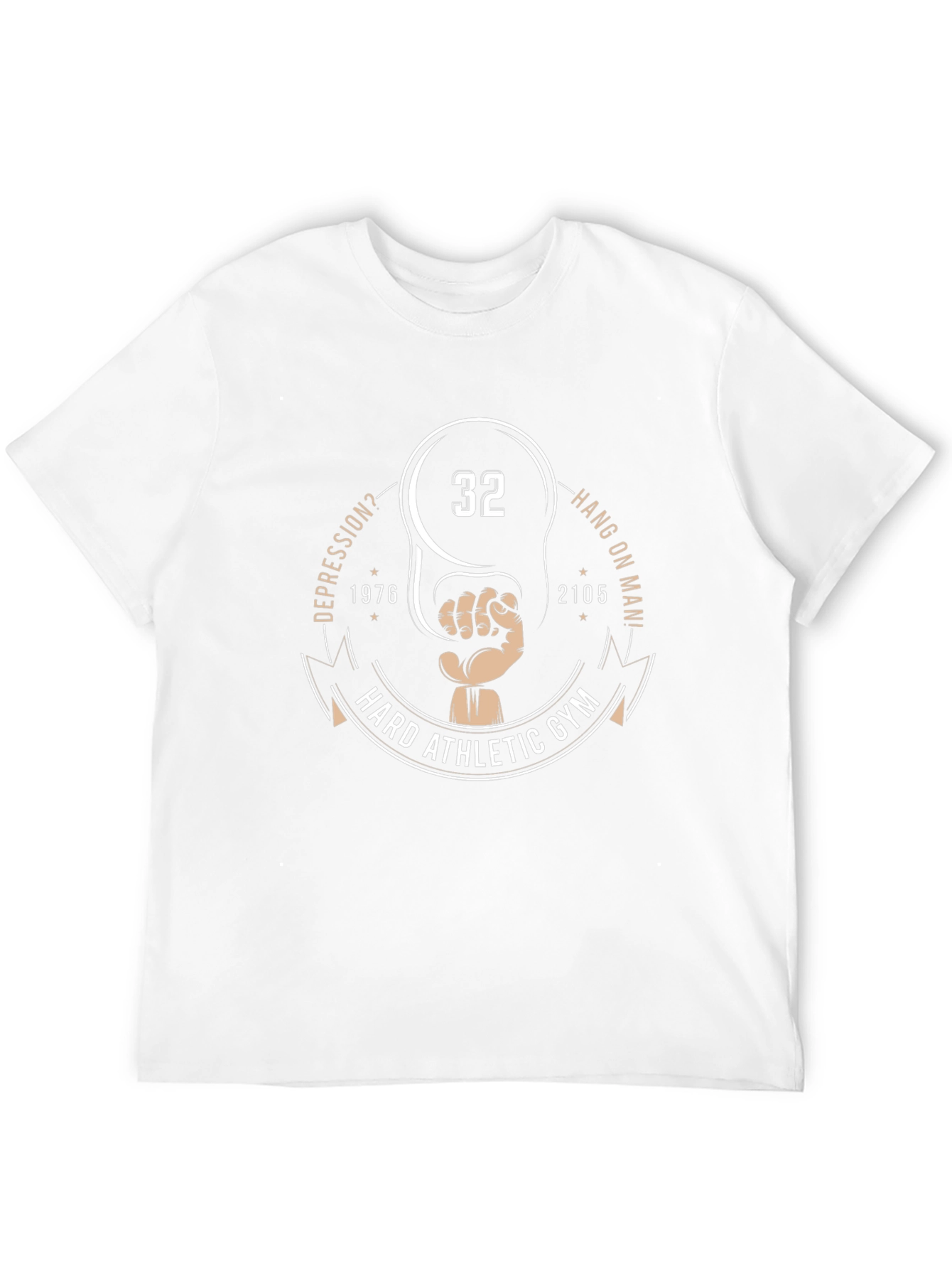 Hard Athletic Gym T-Shirt - Unique Design
