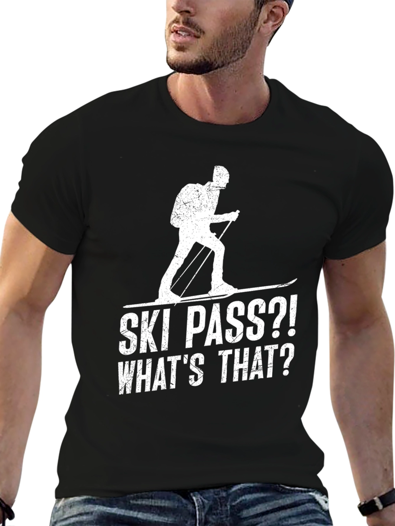 Ski Pass? Whats That? Graphic Tee