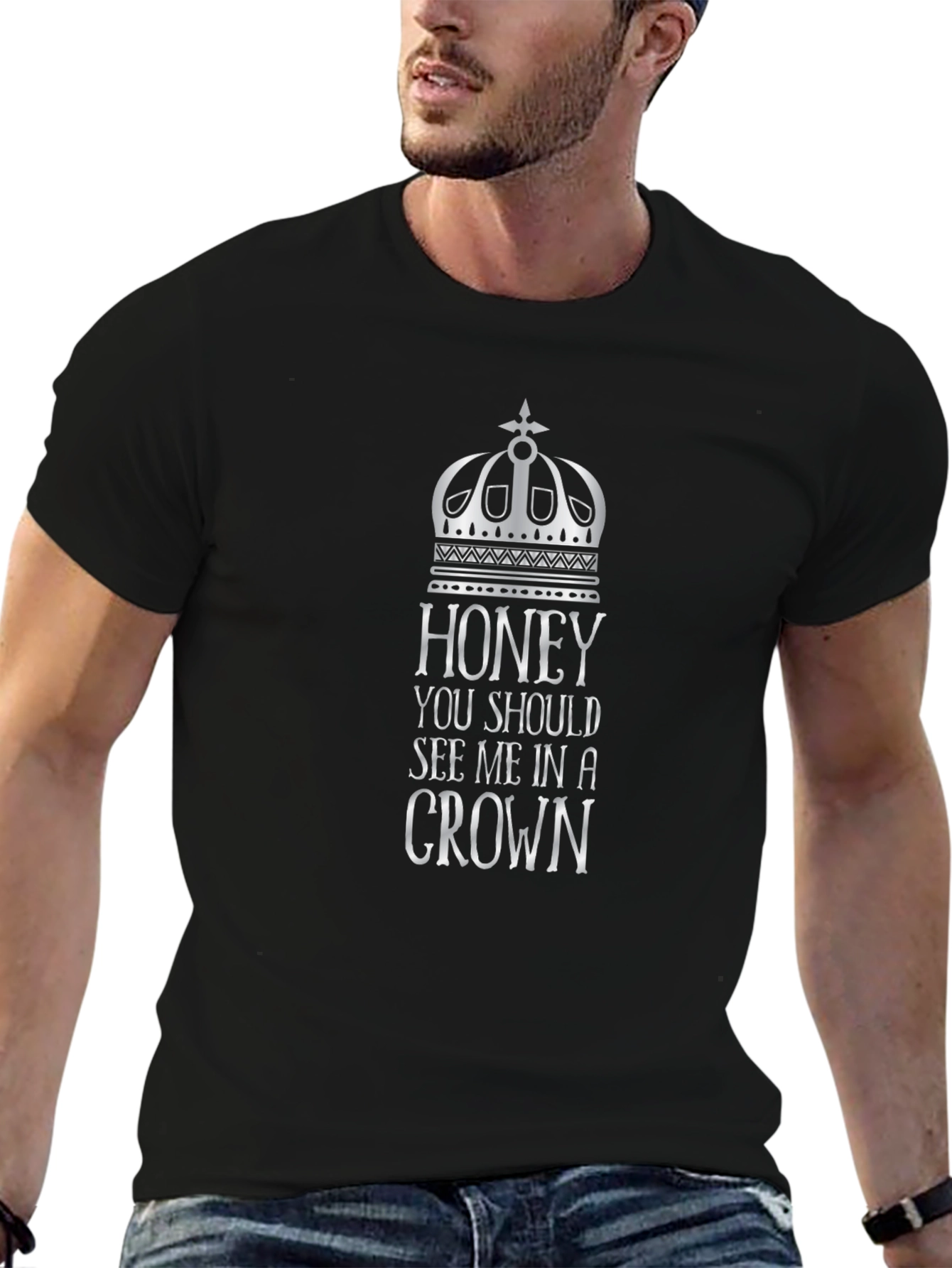 Honey See Me In A Crown Graphic Tee
