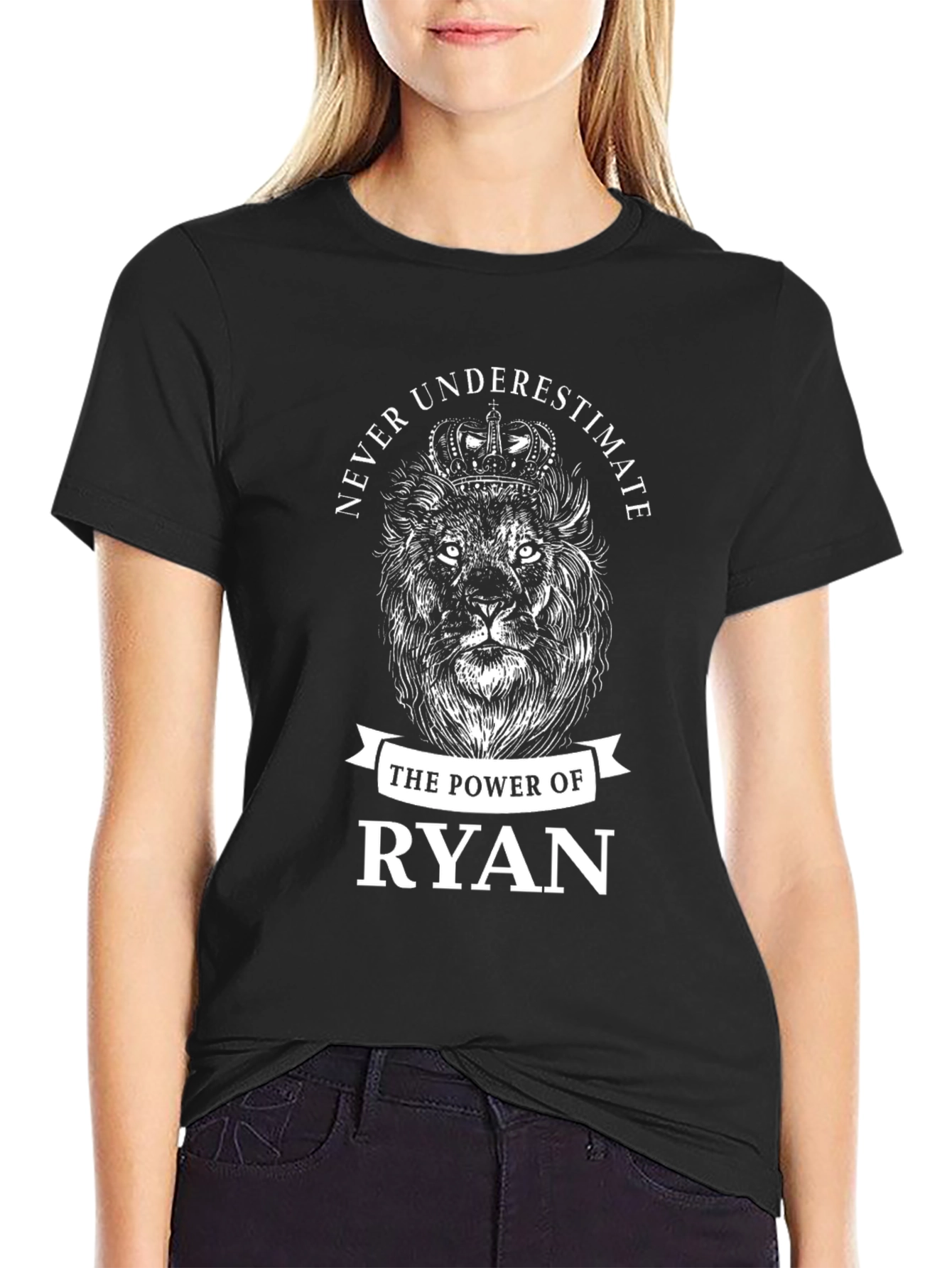 Never Underestimate The Power of Ryan Lion T-Shirt