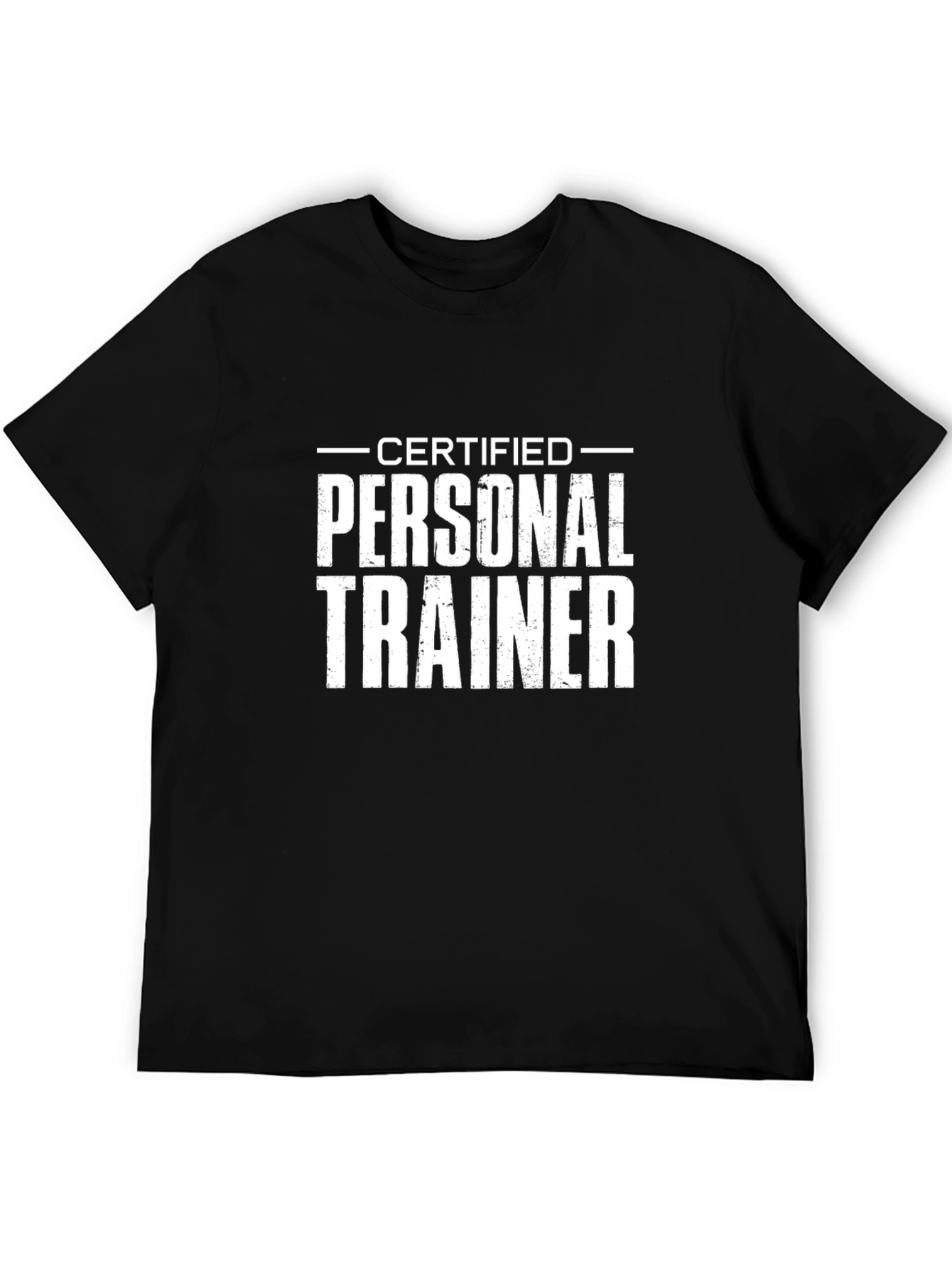 Certified Personal Trainer Black T-Shirt