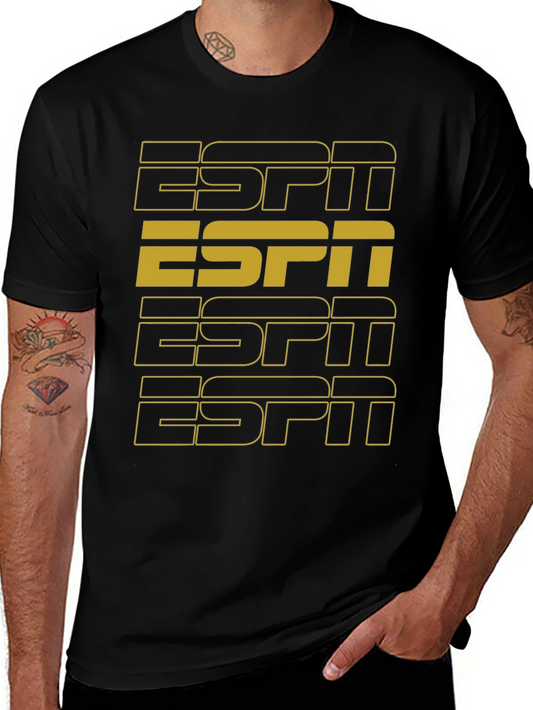 Retro ESPN Black T-Shirt
