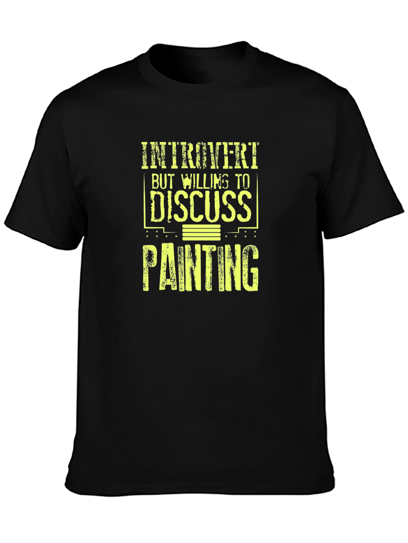 Introvert Painting Discussion T-Shirt