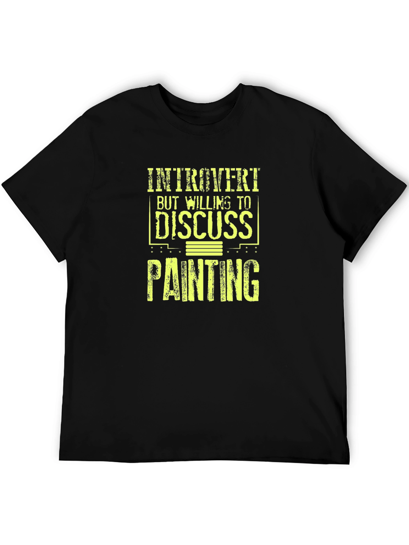 Introvert Painting Discussion T-Shirt