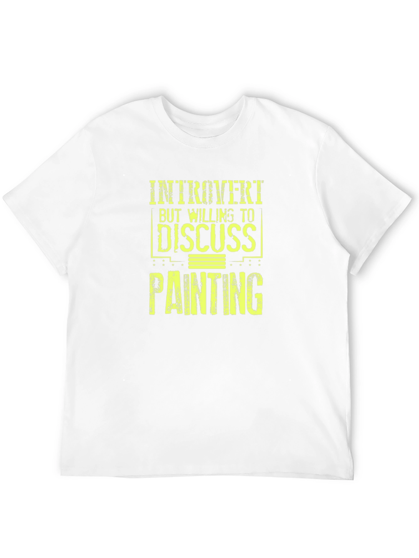 Introvert Painting Discussion T-Shirt