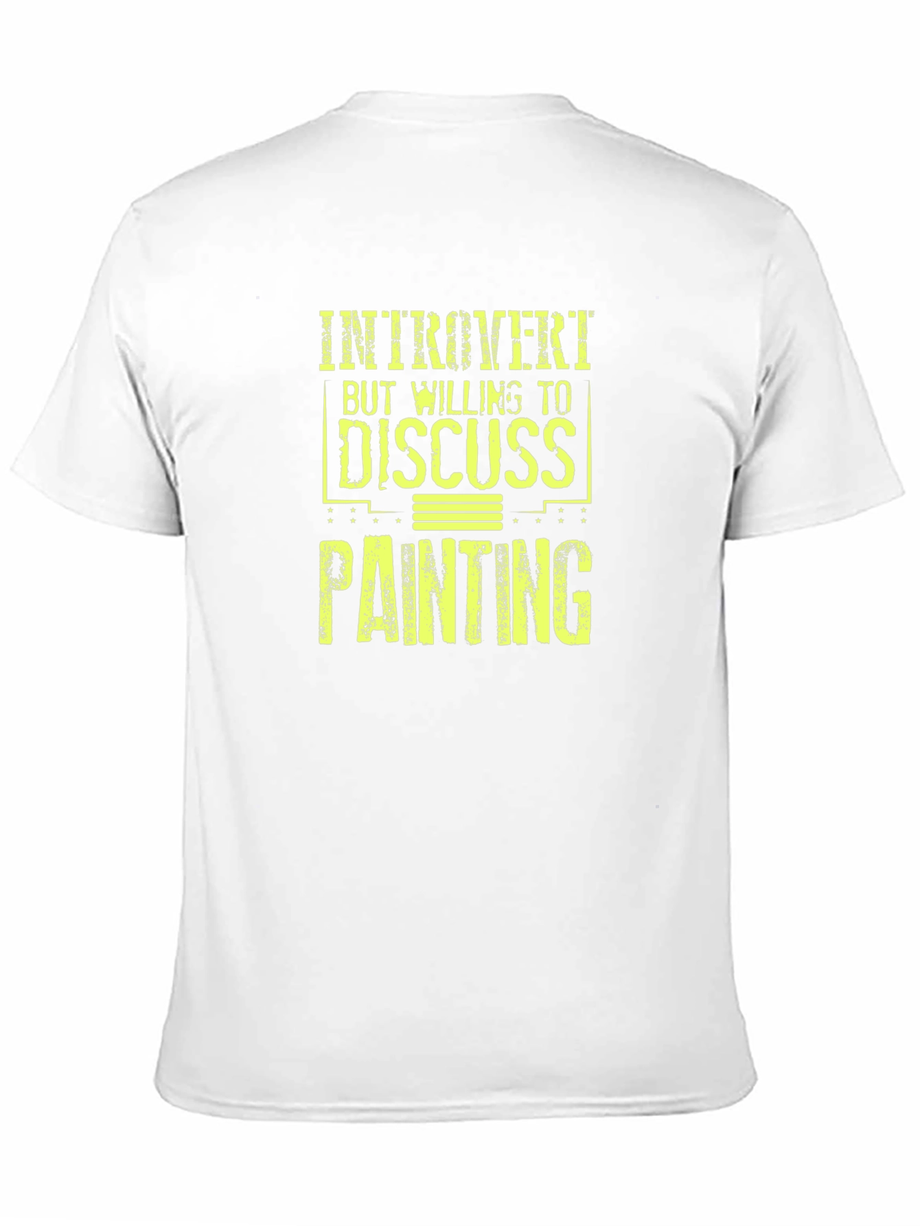Introvert Painting Discussion T-Shirt