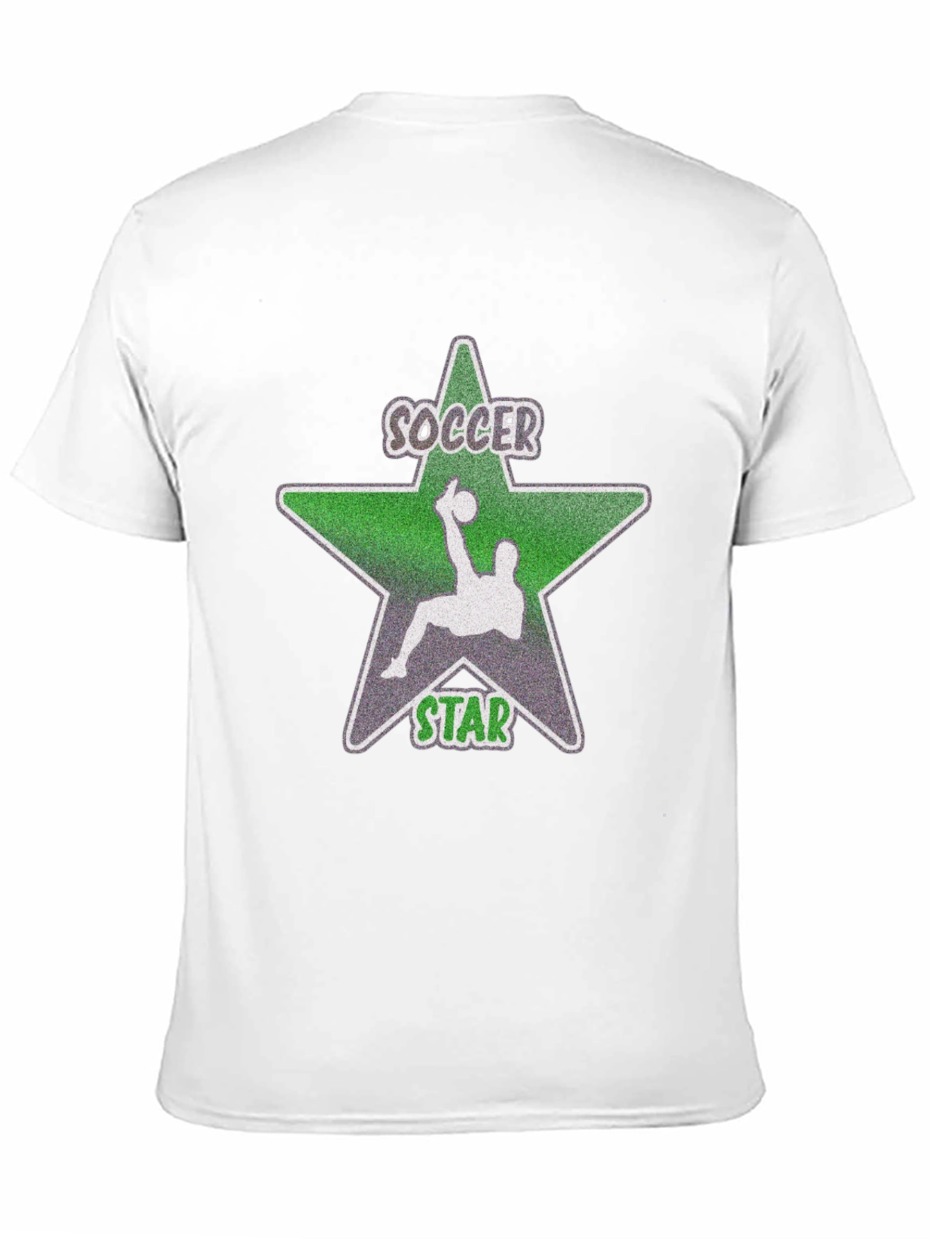 Soccer Star Graphic T-Shirt - Stylish Cotton Tee