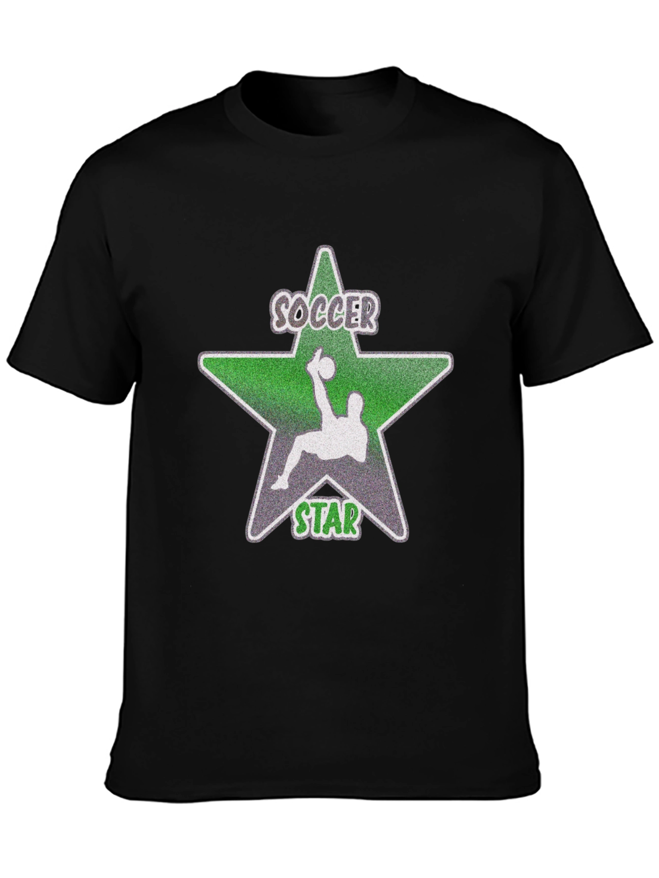 Soccer Star Graphic T-Shirt - Stylish Cotton Tee