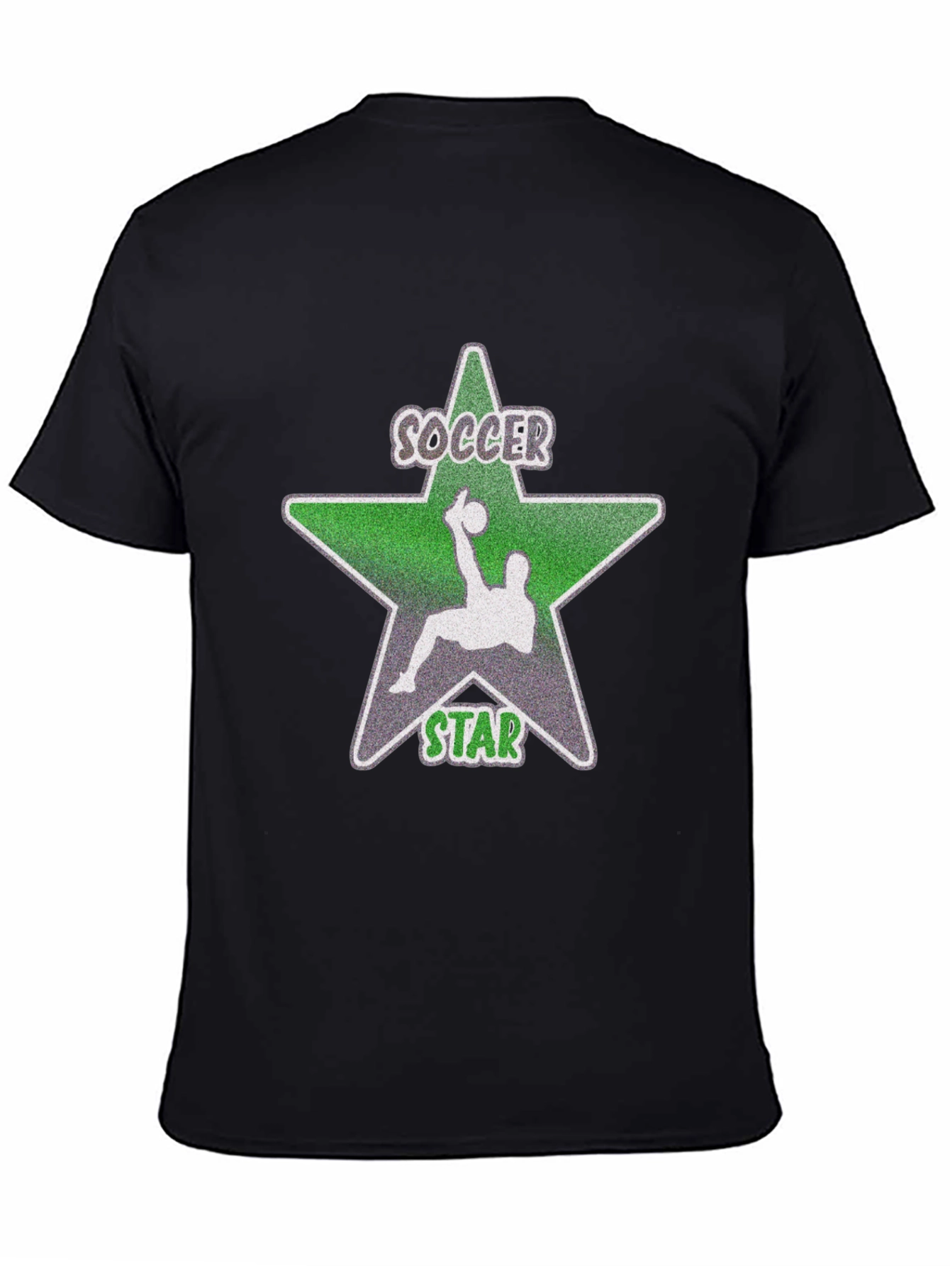 Soccer Star Graphic T-Shirt - Stylish Cotton Tee