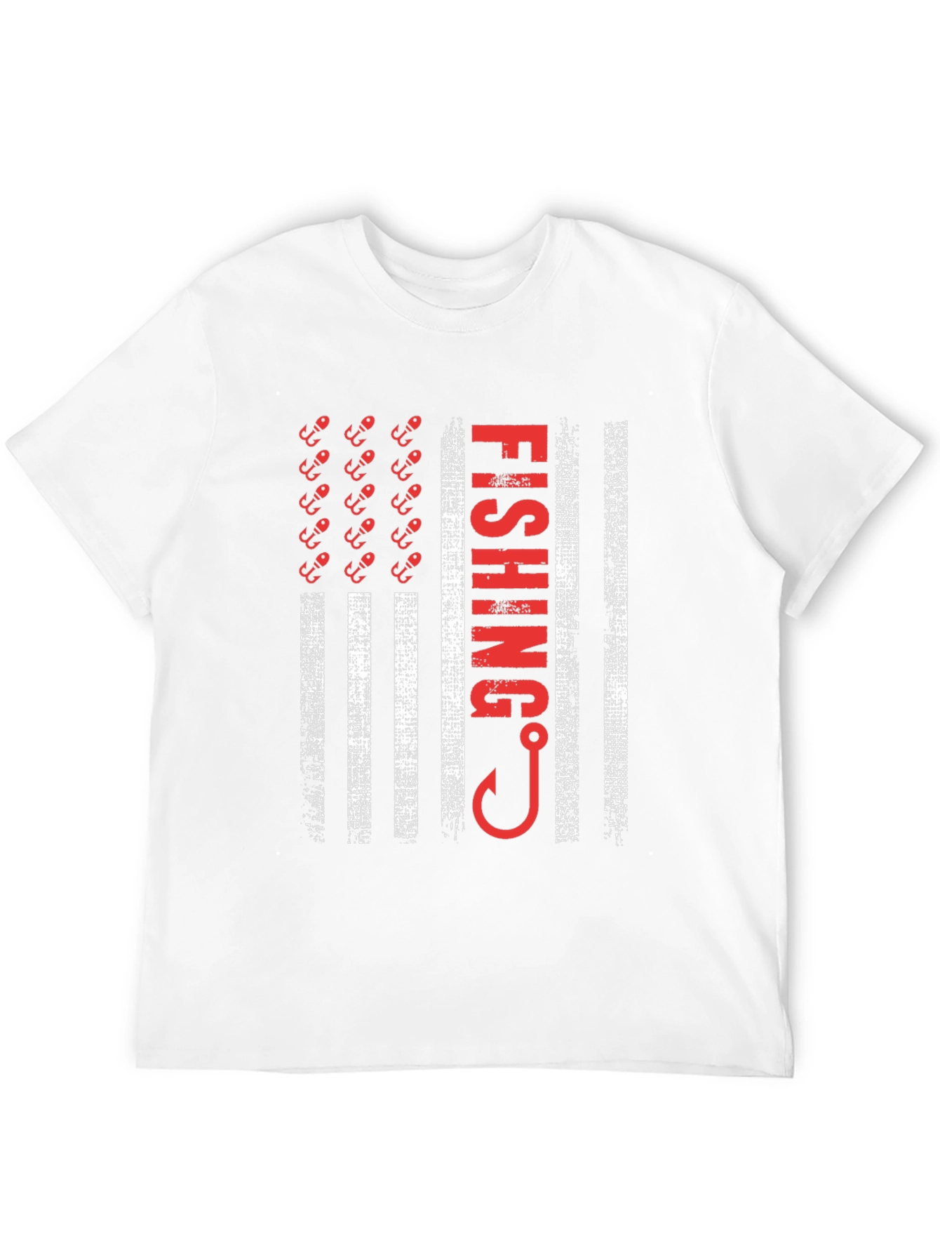 Fishing Flag T-Shirt - American Pride Tee