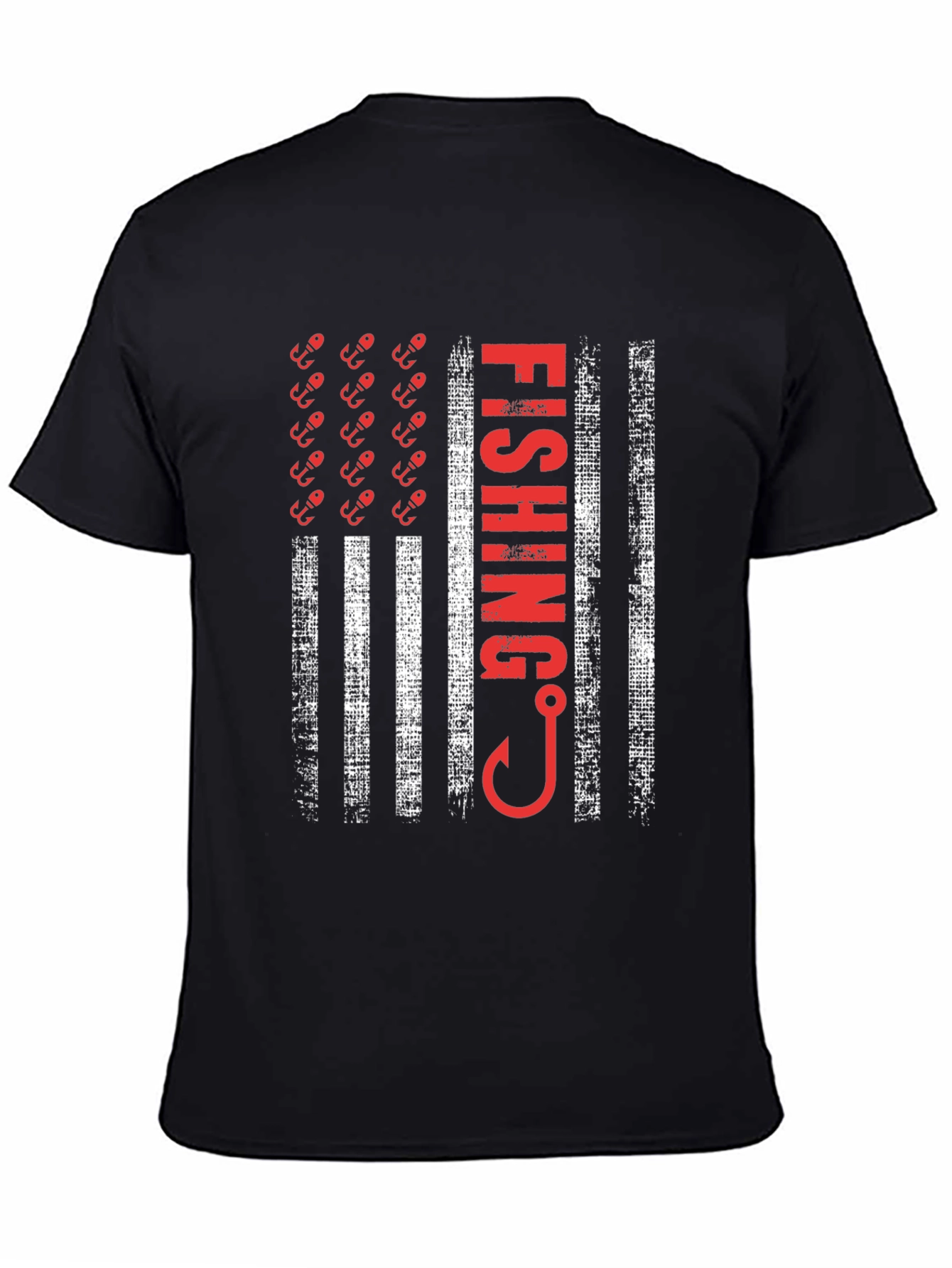 Fishing Flag T-Shirt - American Pride Tee