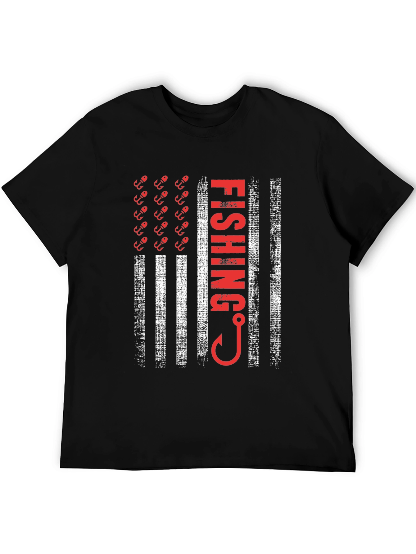 Fishing Flag T-Shirt - American Pride Tee