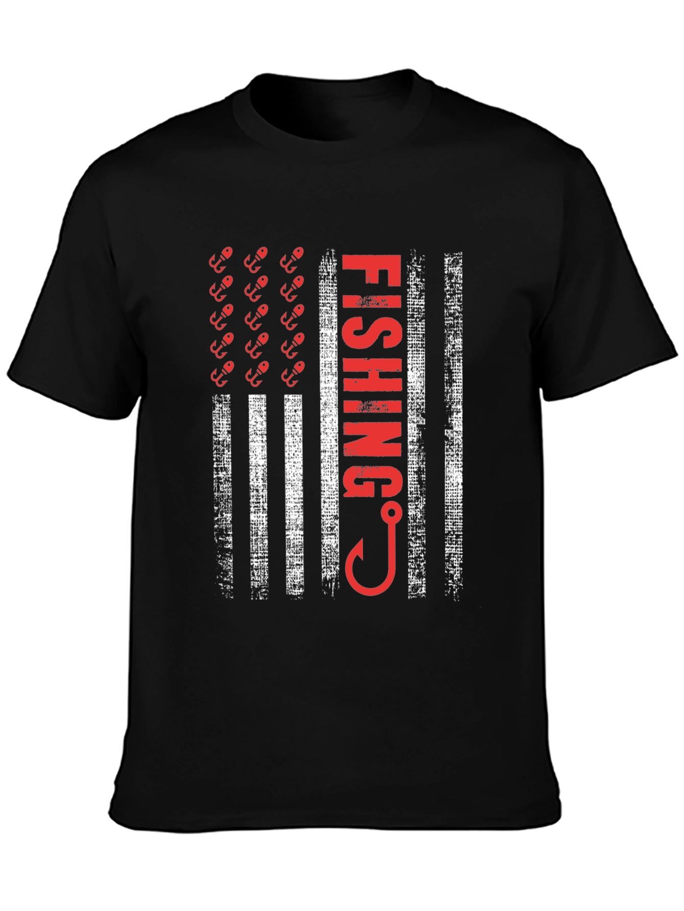 Fishing Flag T-Shirt - American Pride Tee