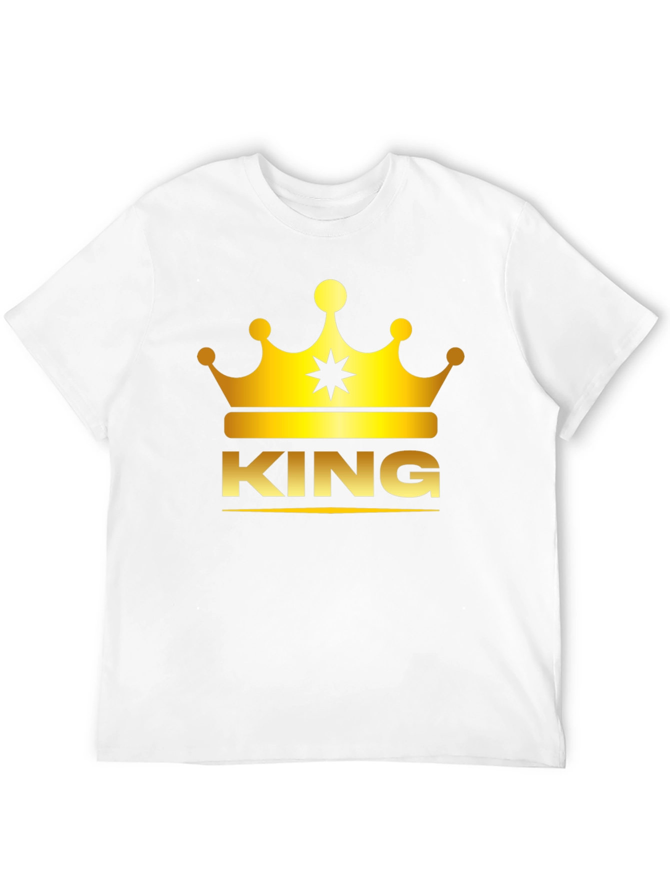 King Crown Graphic T-Shirt - Black Tee