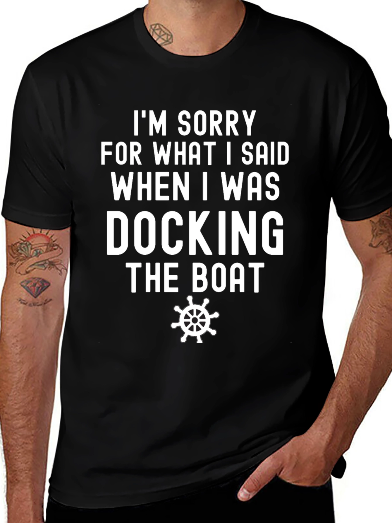 Docking the Boat T-Shirt Funny Boating Tee