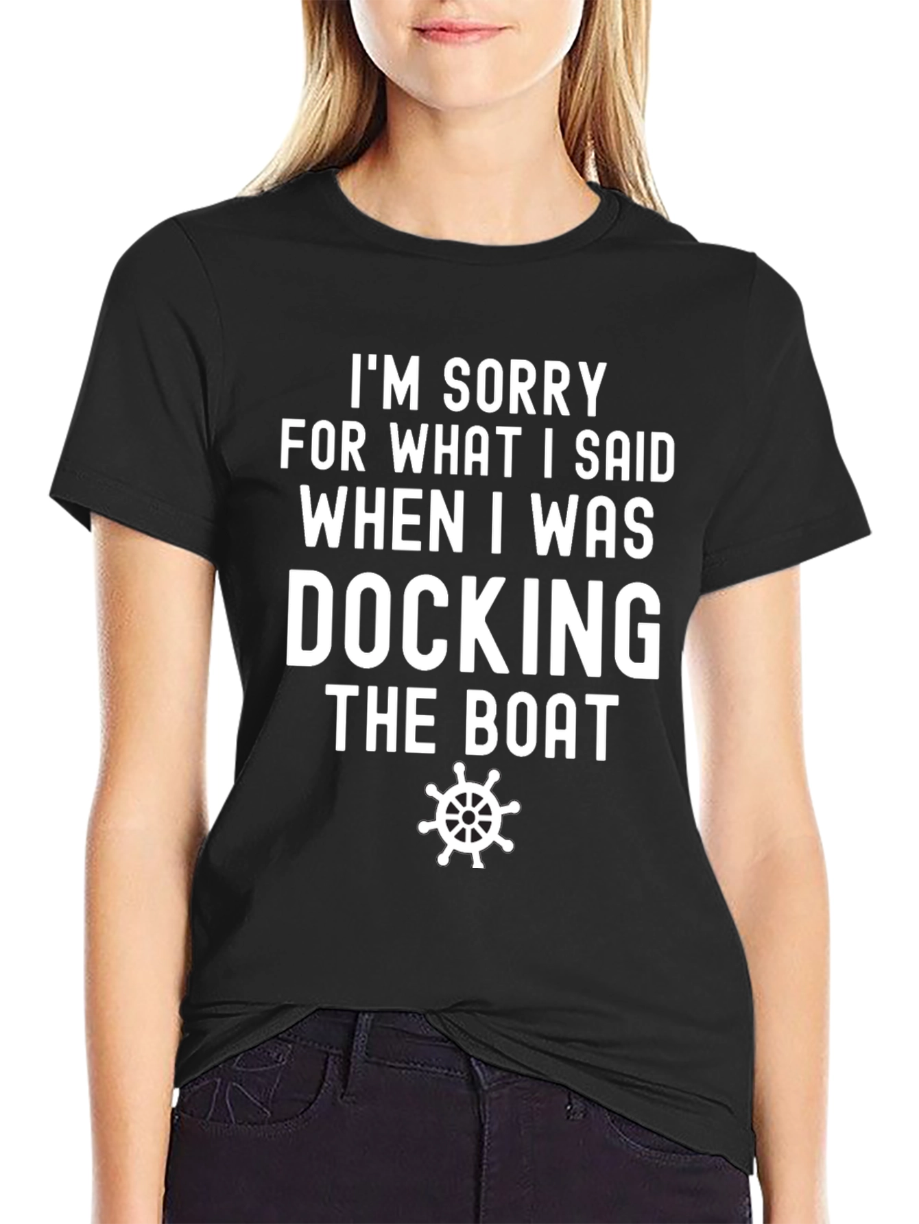 Docking the Boat T-Shirt Funny Boating Tee