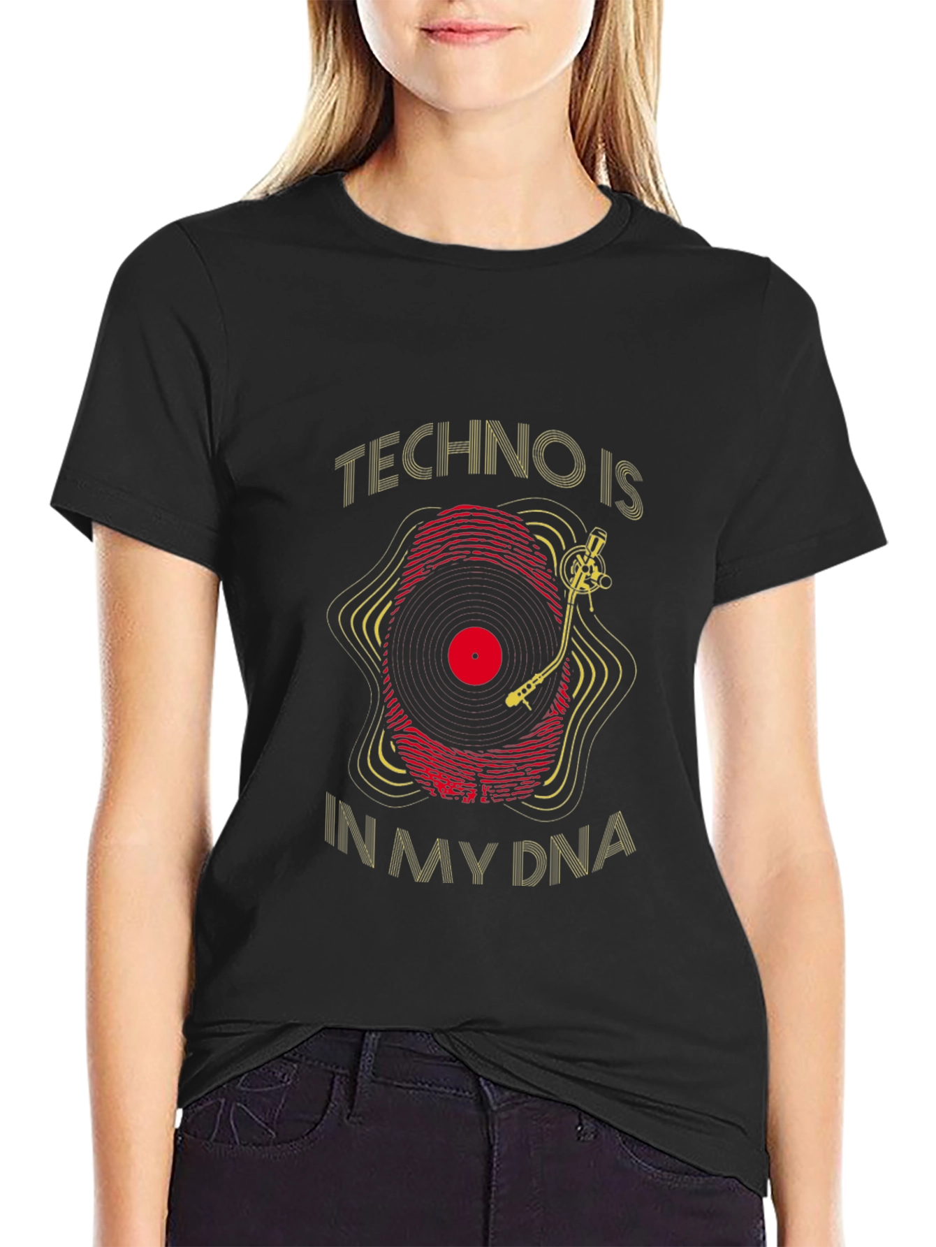 Techno Is In My DNA Graphic Tee