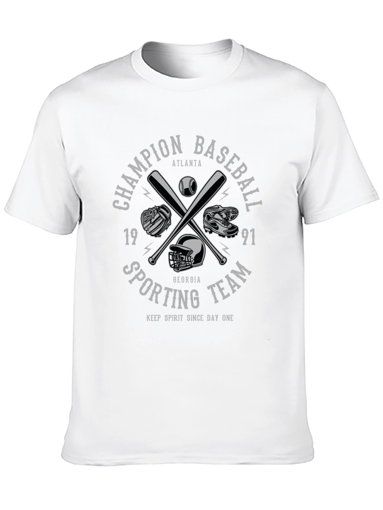 Champion Baseball Sporting Team Graphic T-Shirt