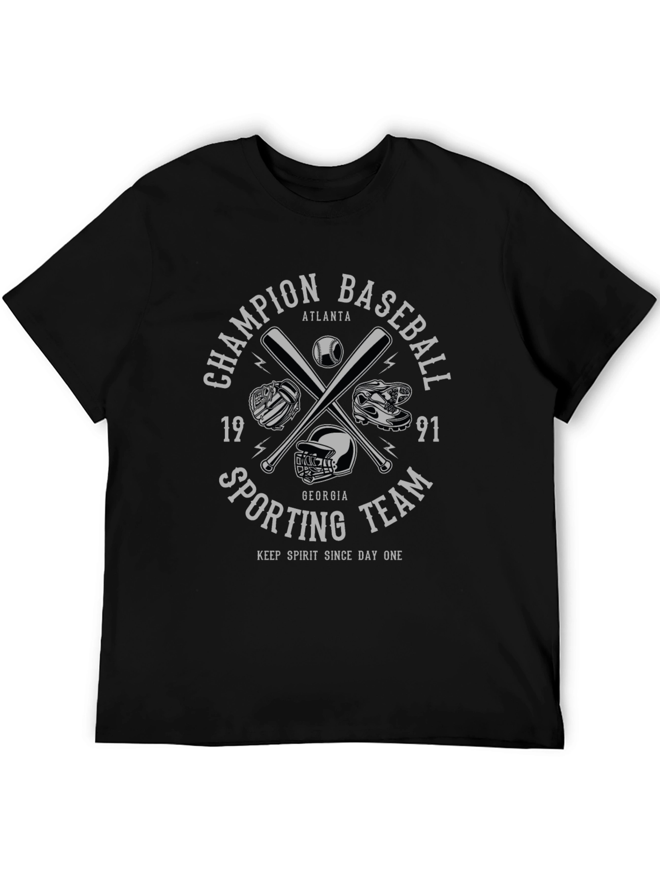 Champion Baseball Sporting Team Graphic T-Shirt
