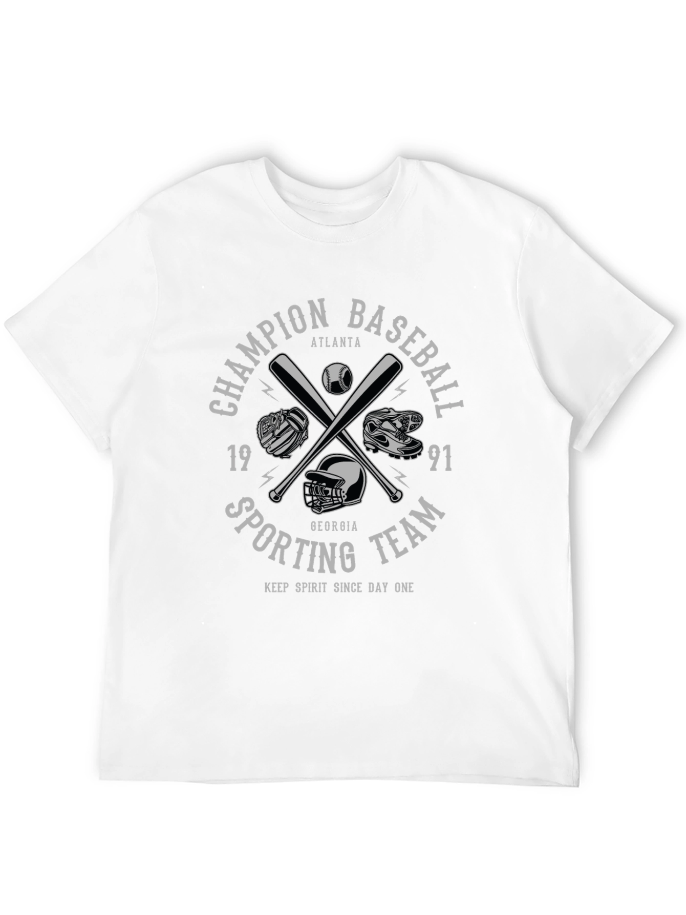 Champion Baseball Sporting Team Graphic T-Shirt