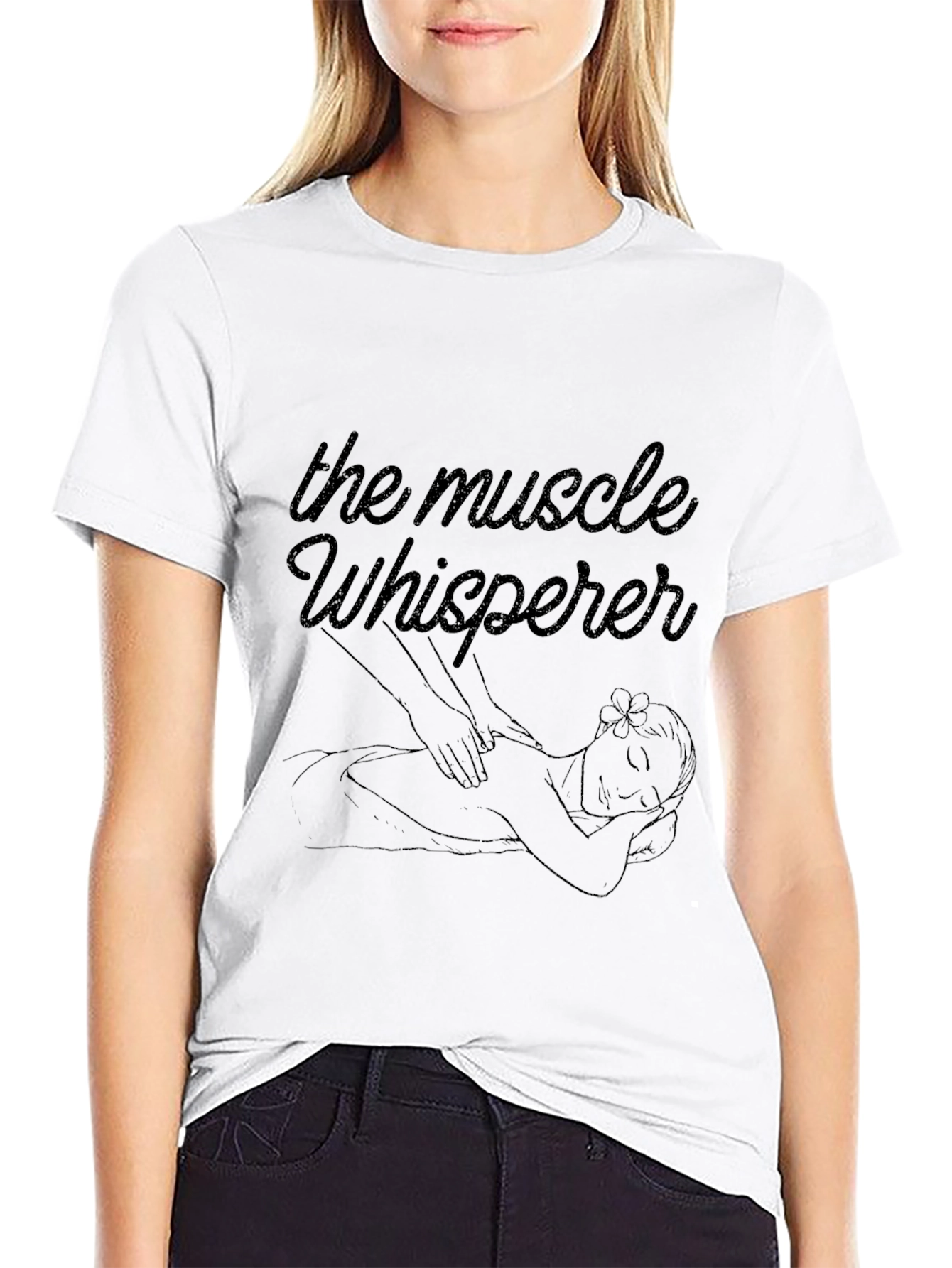 Muscle Whisperer Graphic T-Shirt - Massage Therapy