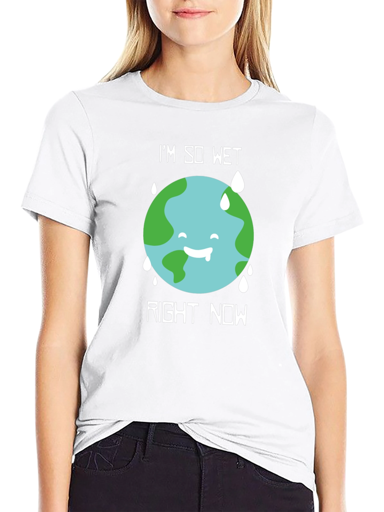 Im So Wet Earth Graphic T-Shirt