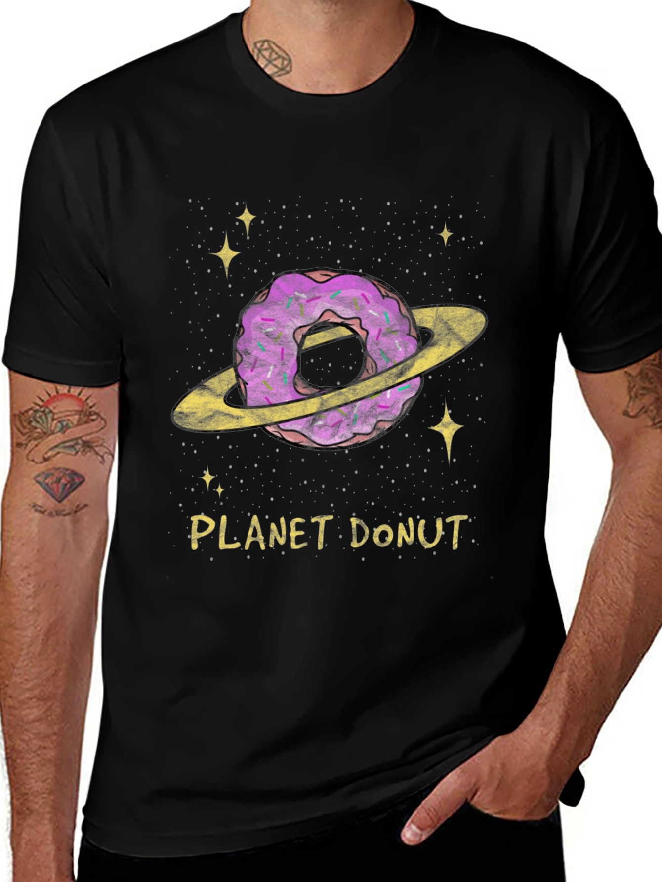 Planet Donut Graphic T-Shirt
