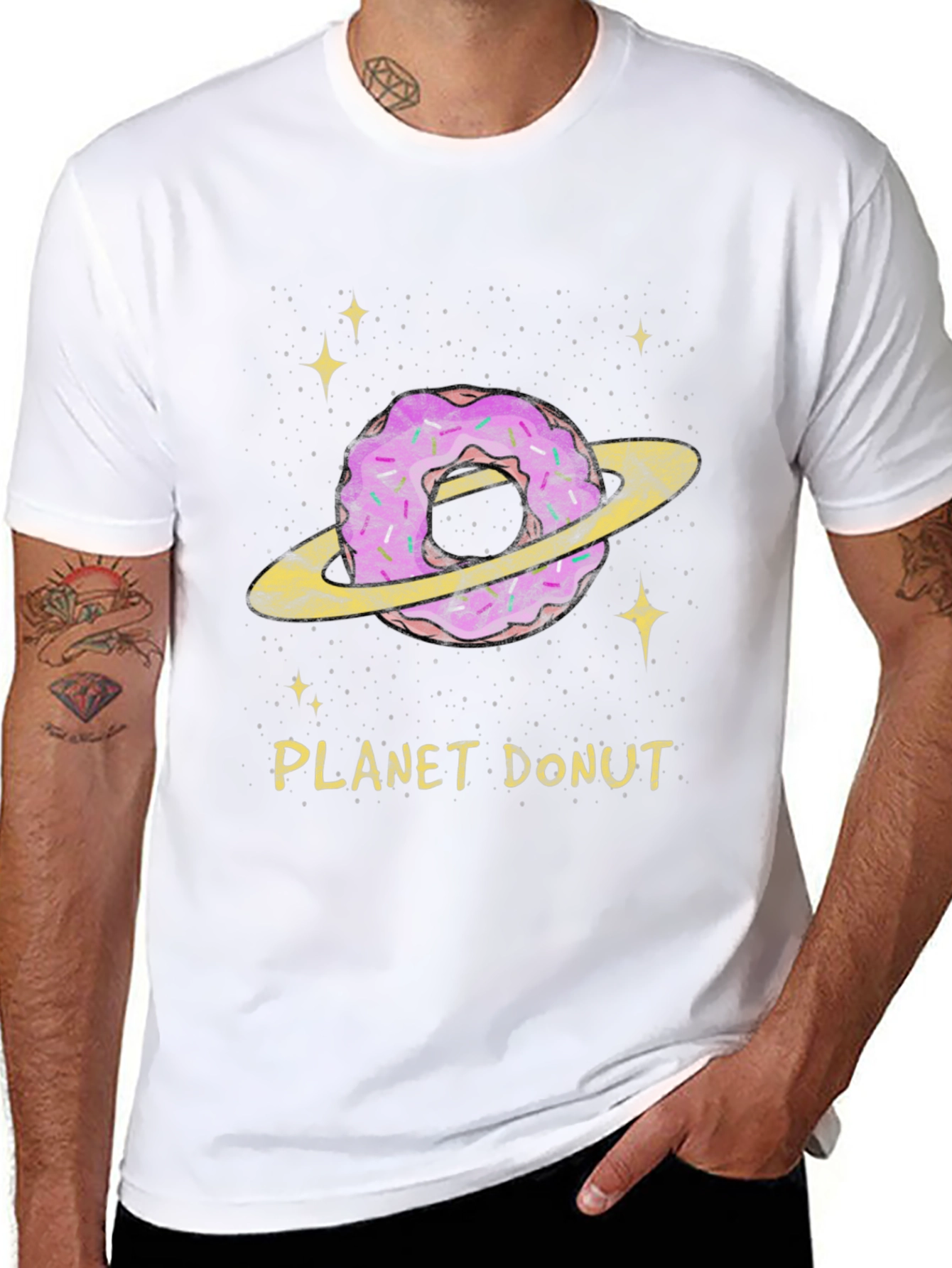 Planet Donut Graphic T-Shirt
