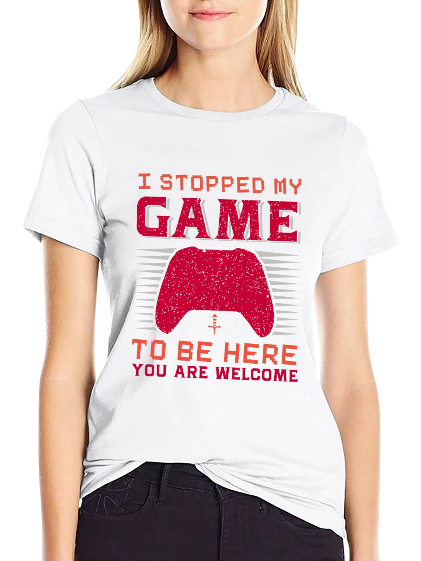Gamer T-Shirt - I Stopped My Game