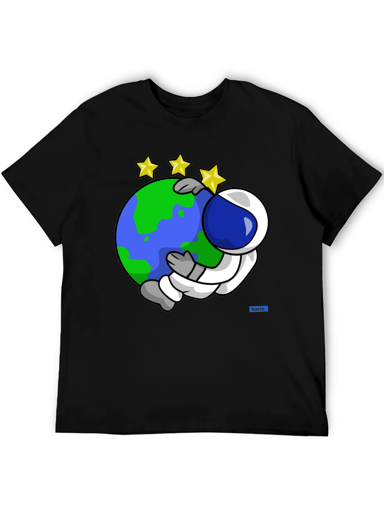 Astronaut Hugging Earth Graphic Tee