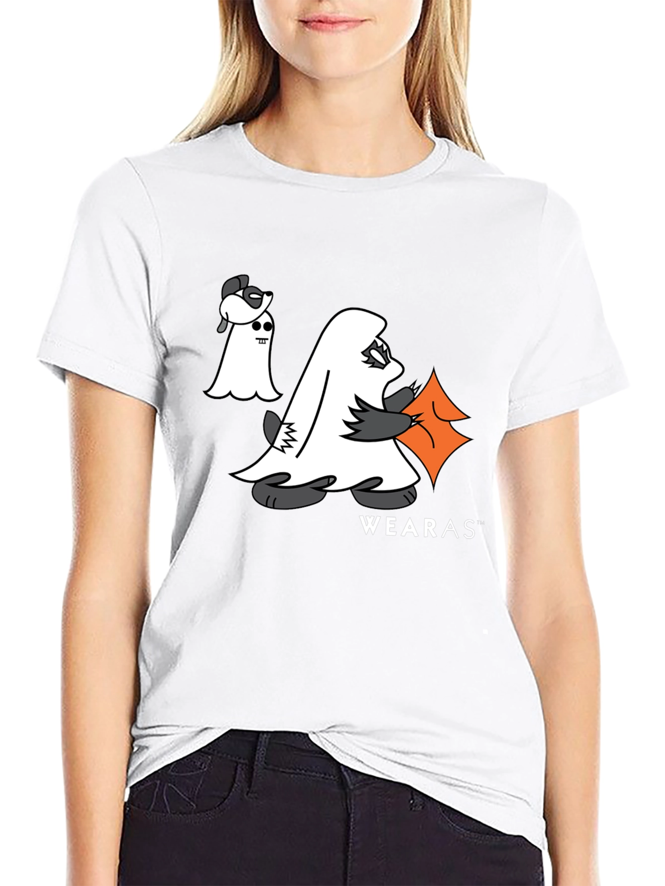 Wearas Ghost Graphic Tee