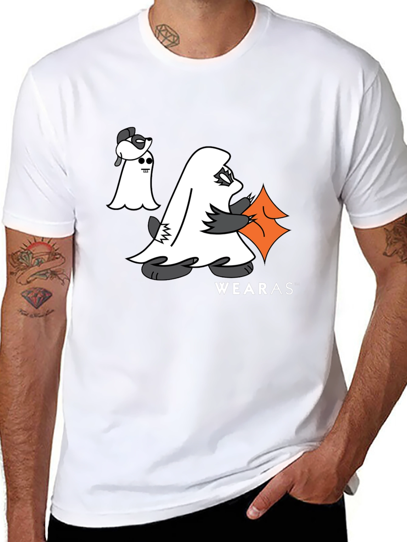 Wearas Ghost Graphic Tee