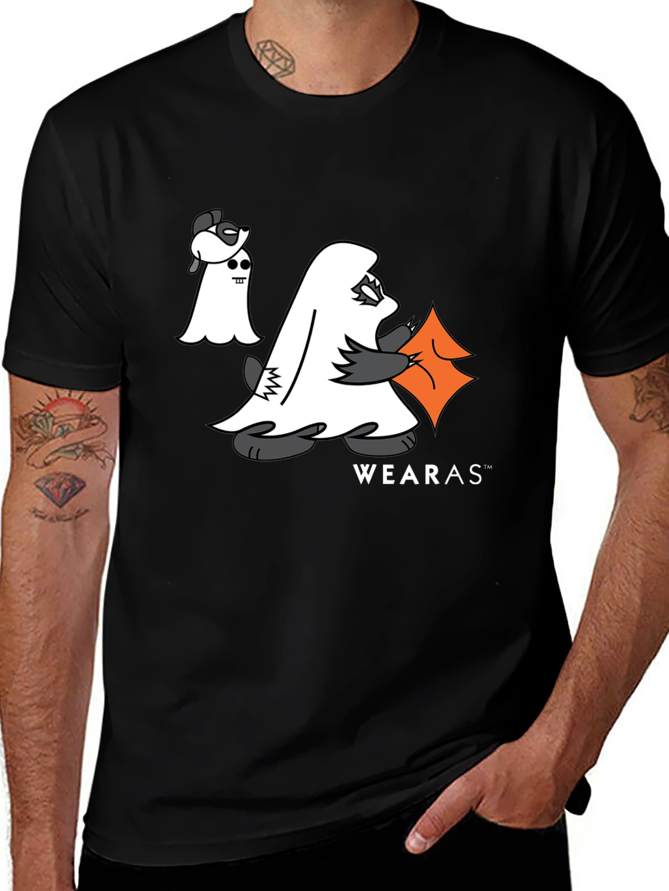Wearas Ghost Graphic Tee