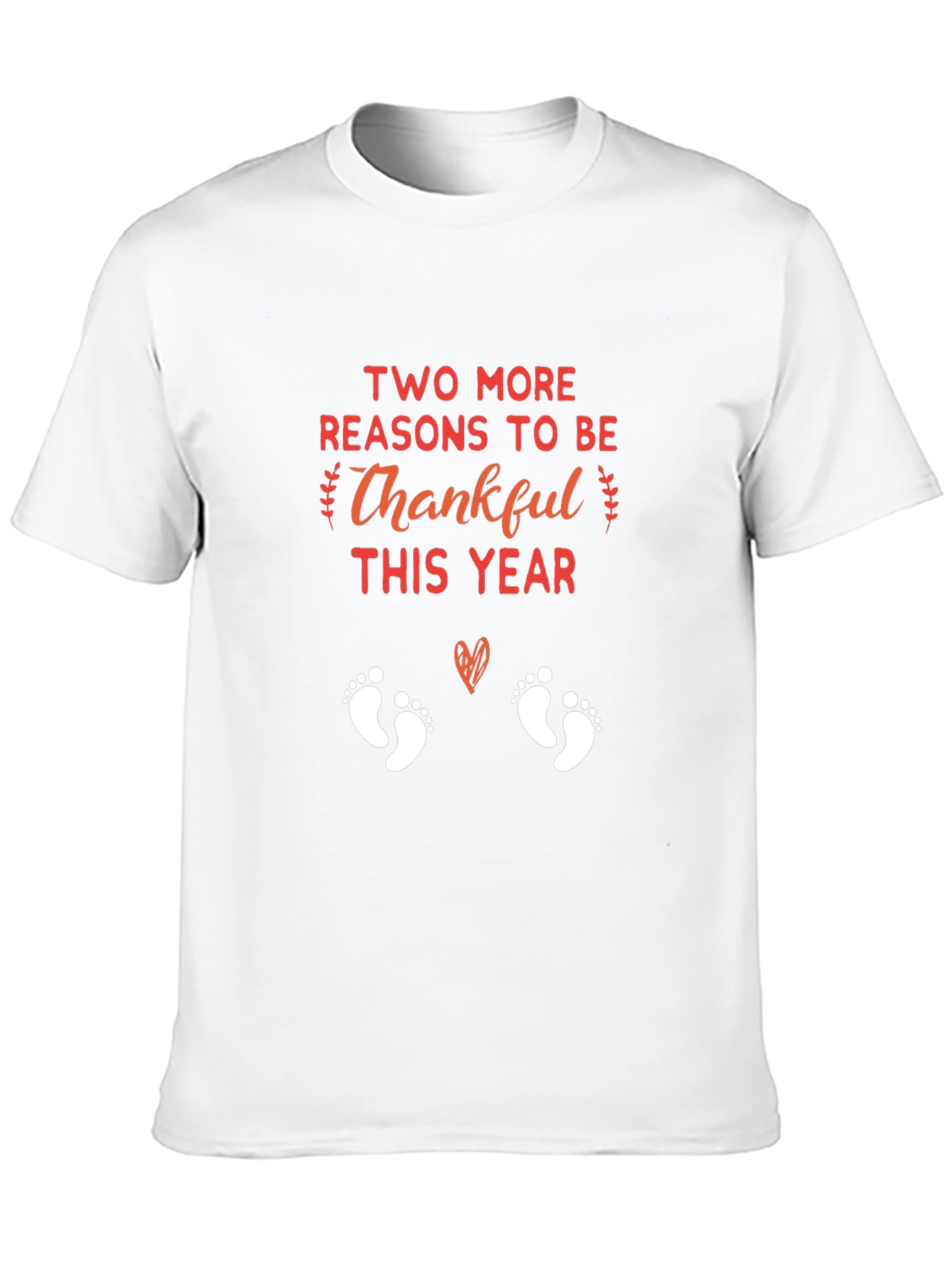 Two More Reasons to Be Thankful Pregnancy T-Shirt