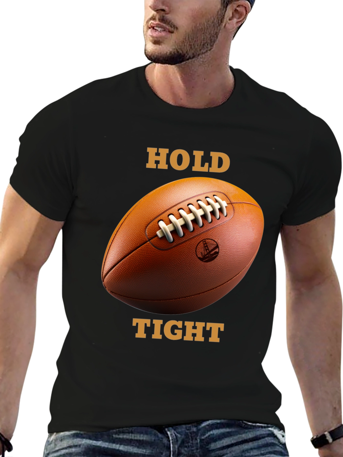Hold Tight Football T-Shirt