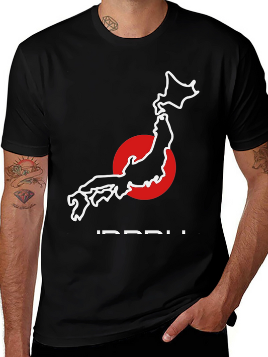 Japan Map T-Shirt - Stylish Graphic Tee