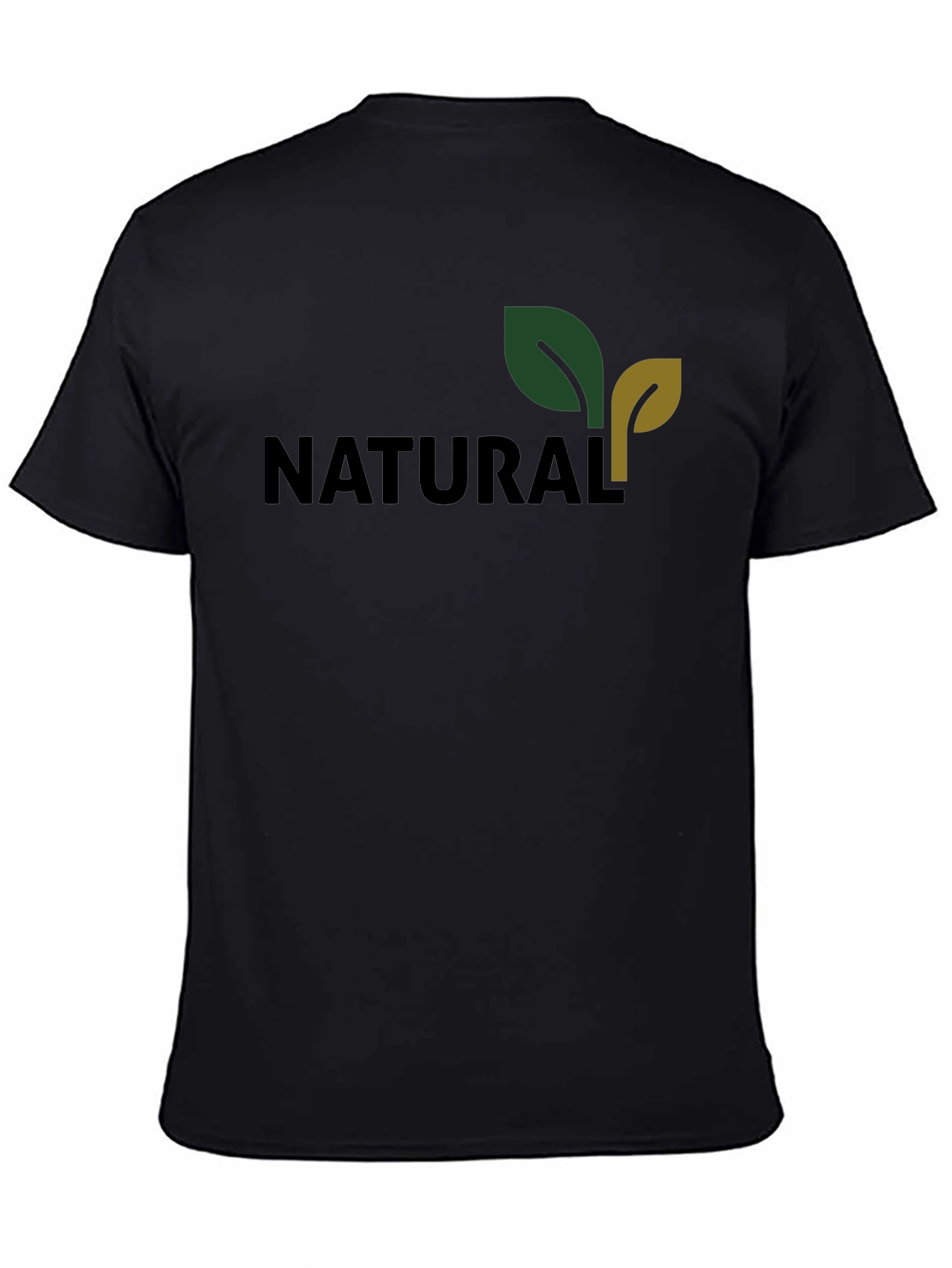 Natural Graphic Print Tee - Soft Cotton Comfort