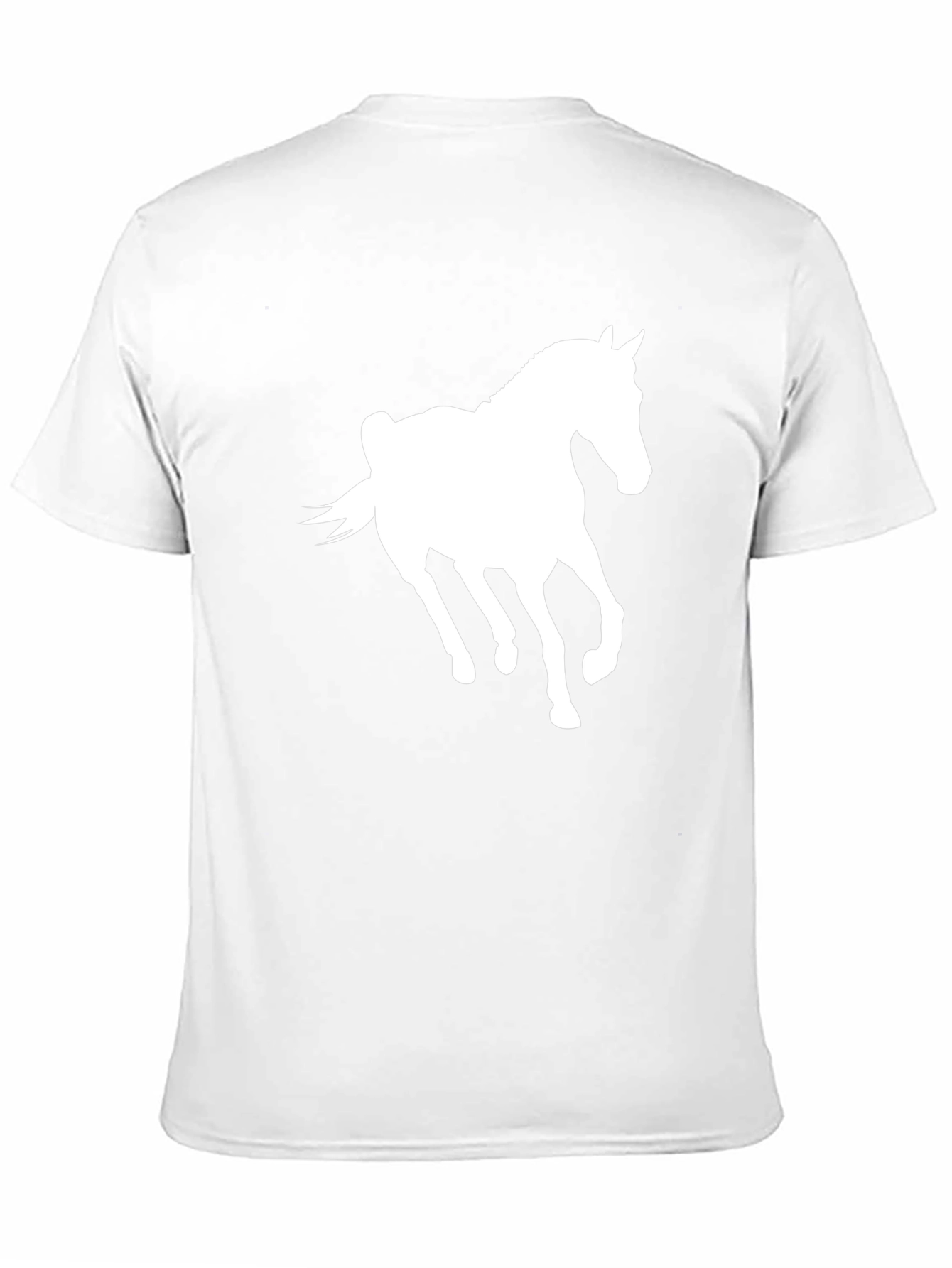 Black Horse Graphic Tee - Stylish Casual Wear