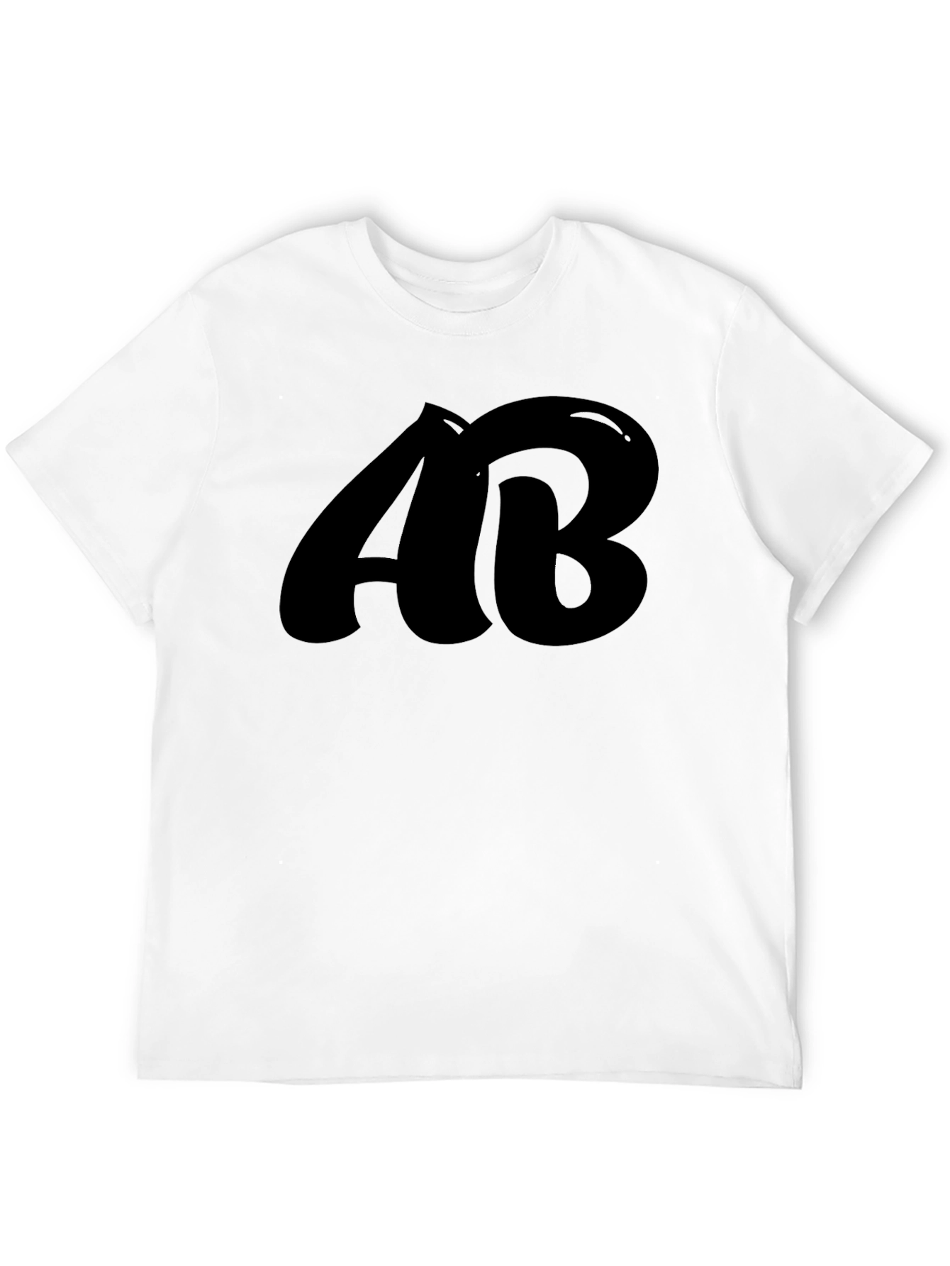 Bold AB Graphic Black T-Shirt