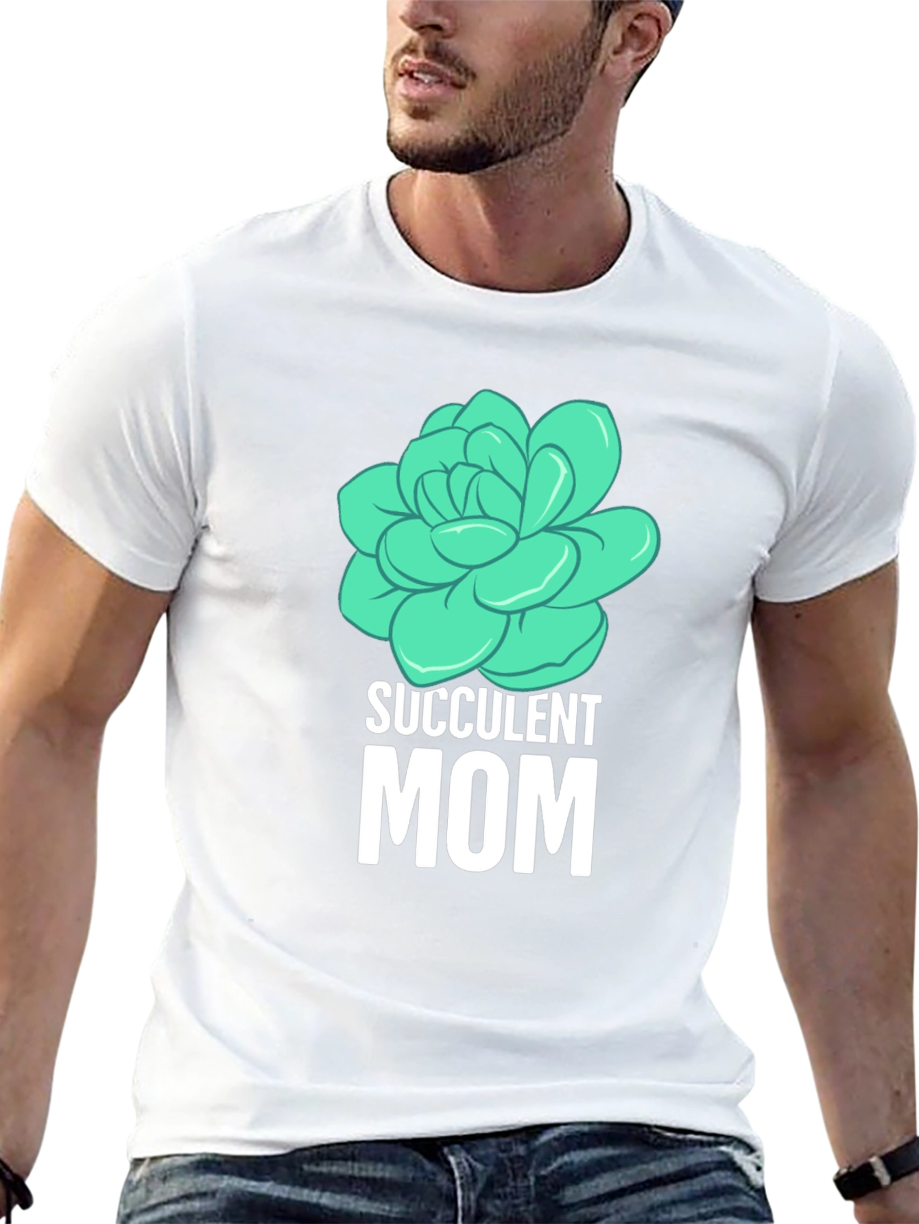 Succulent Mom Graphic T-Shirt