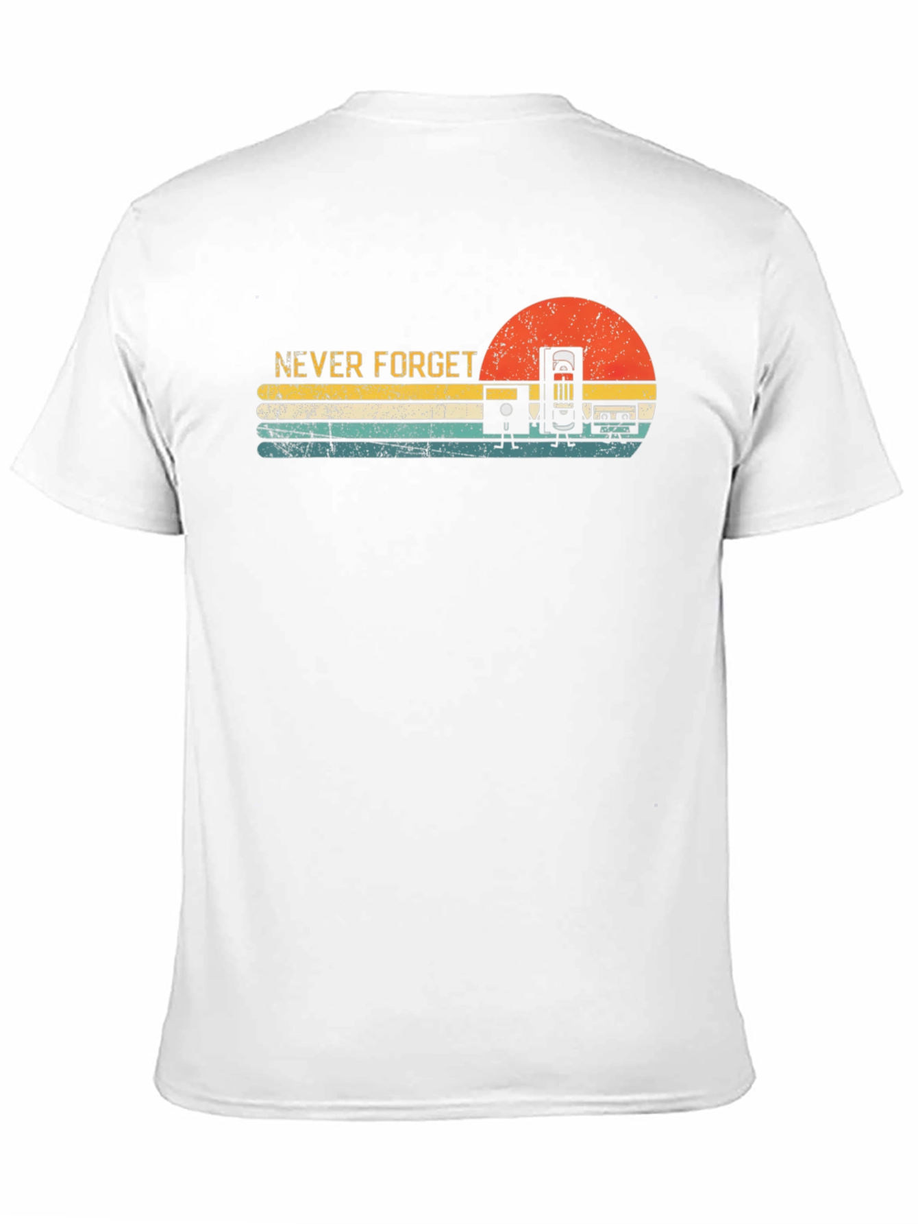 Retro Never Forget Cassette Tape T-Shirt