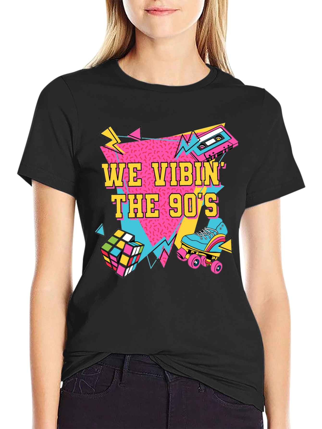 We Vibin The 90s Graphic Tee