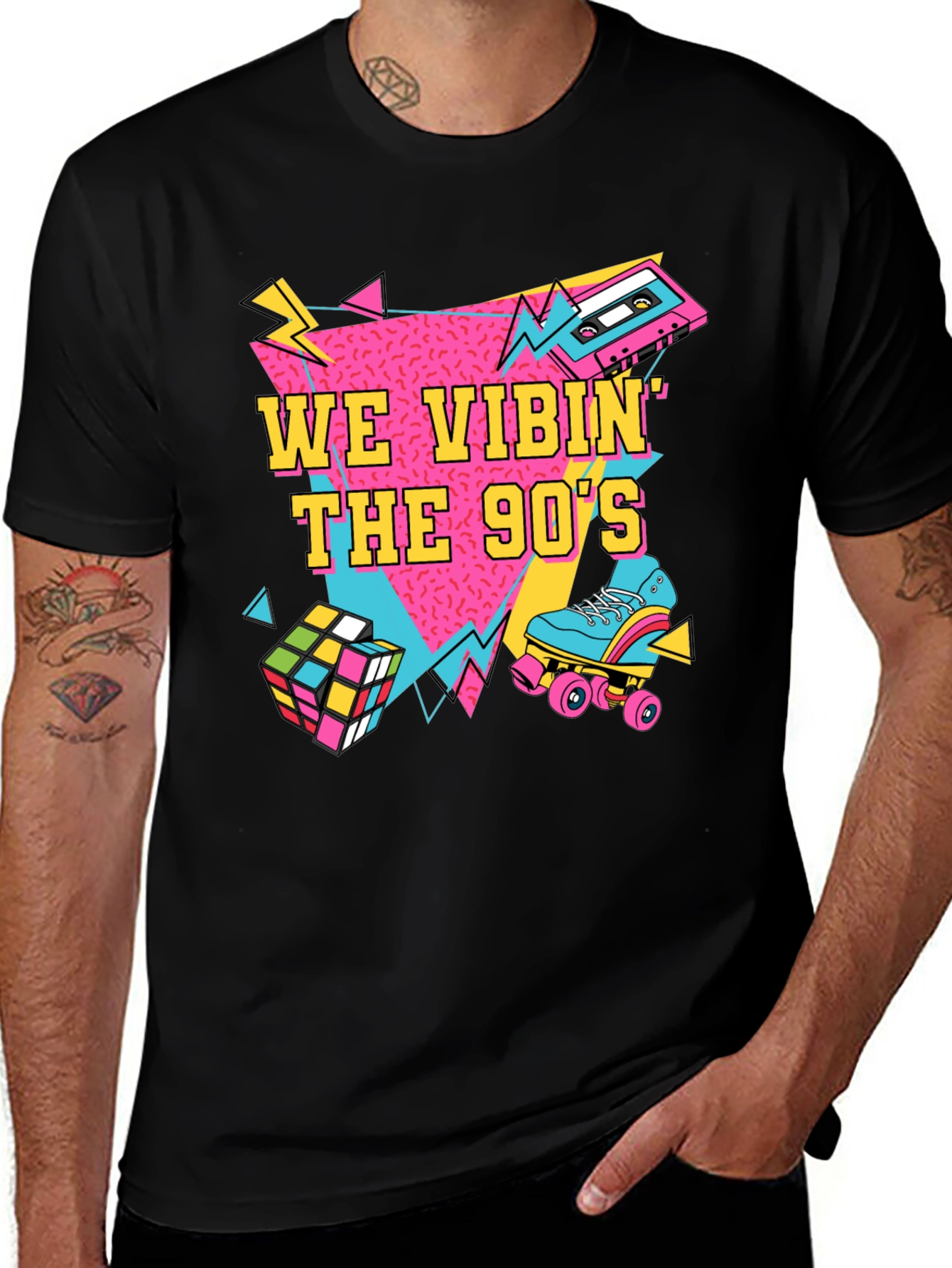 We Vibin The 90s Graphic Tee