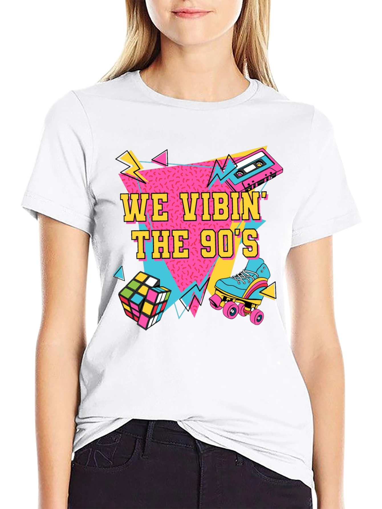 We Vibin The 90s Graphic Tee
