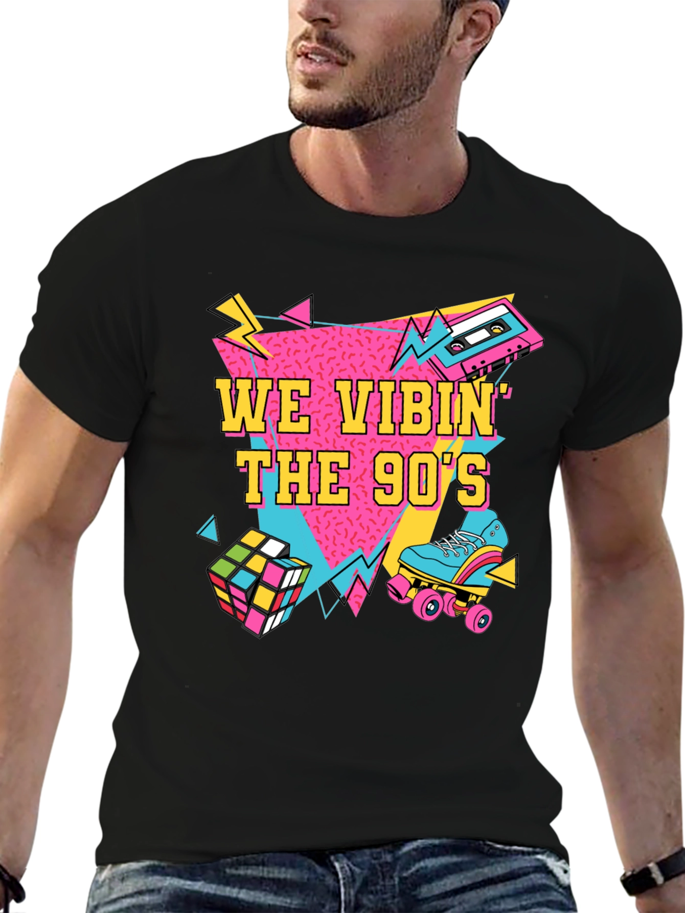 We Vibin The 90s Graphic Tee