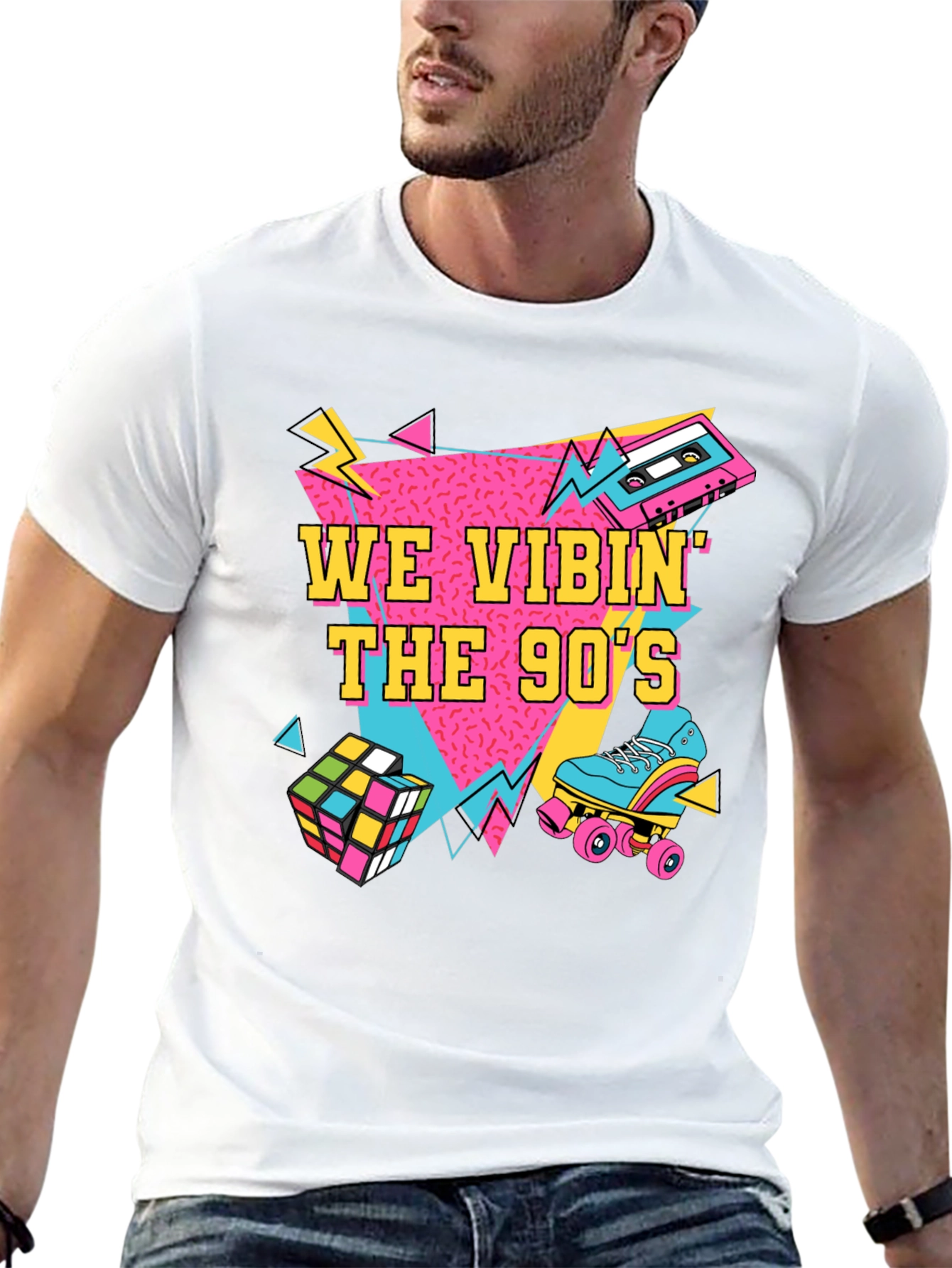 We Vibin The 90s Graphic Tee