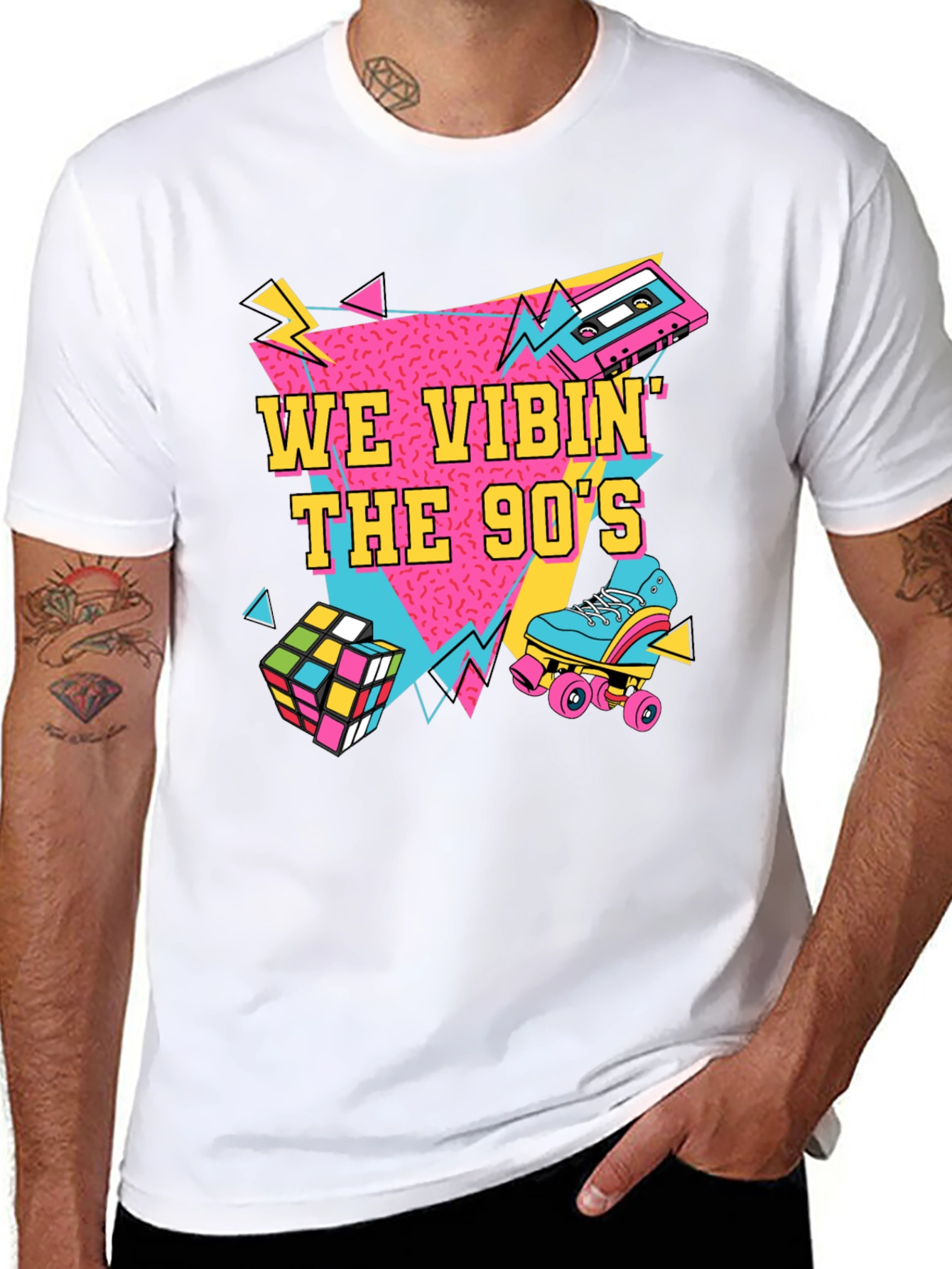 We Vibin The 90s Graphic Tee