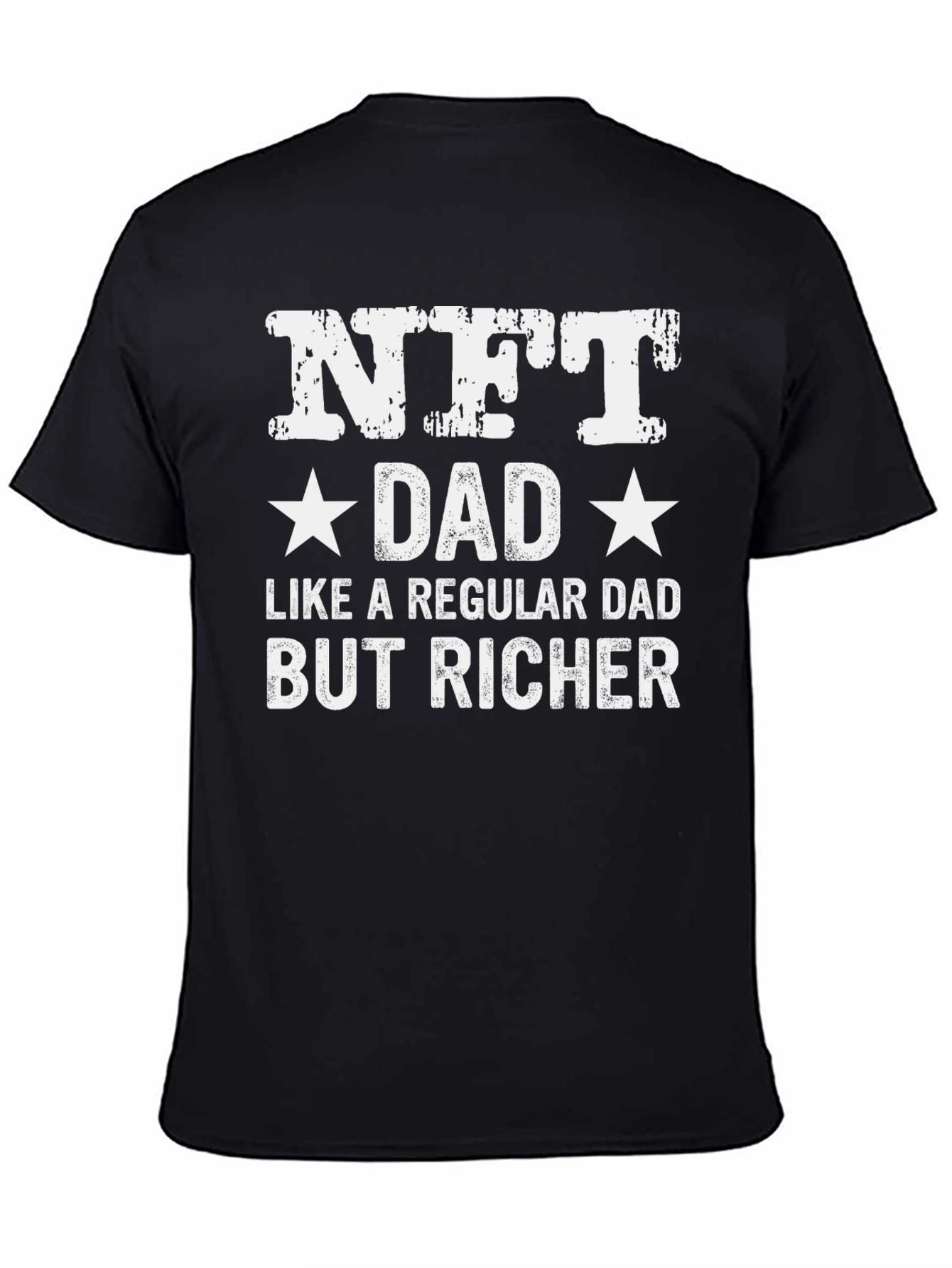 NFT Dad Graphic Tee - Funny Rich Dad Shirt