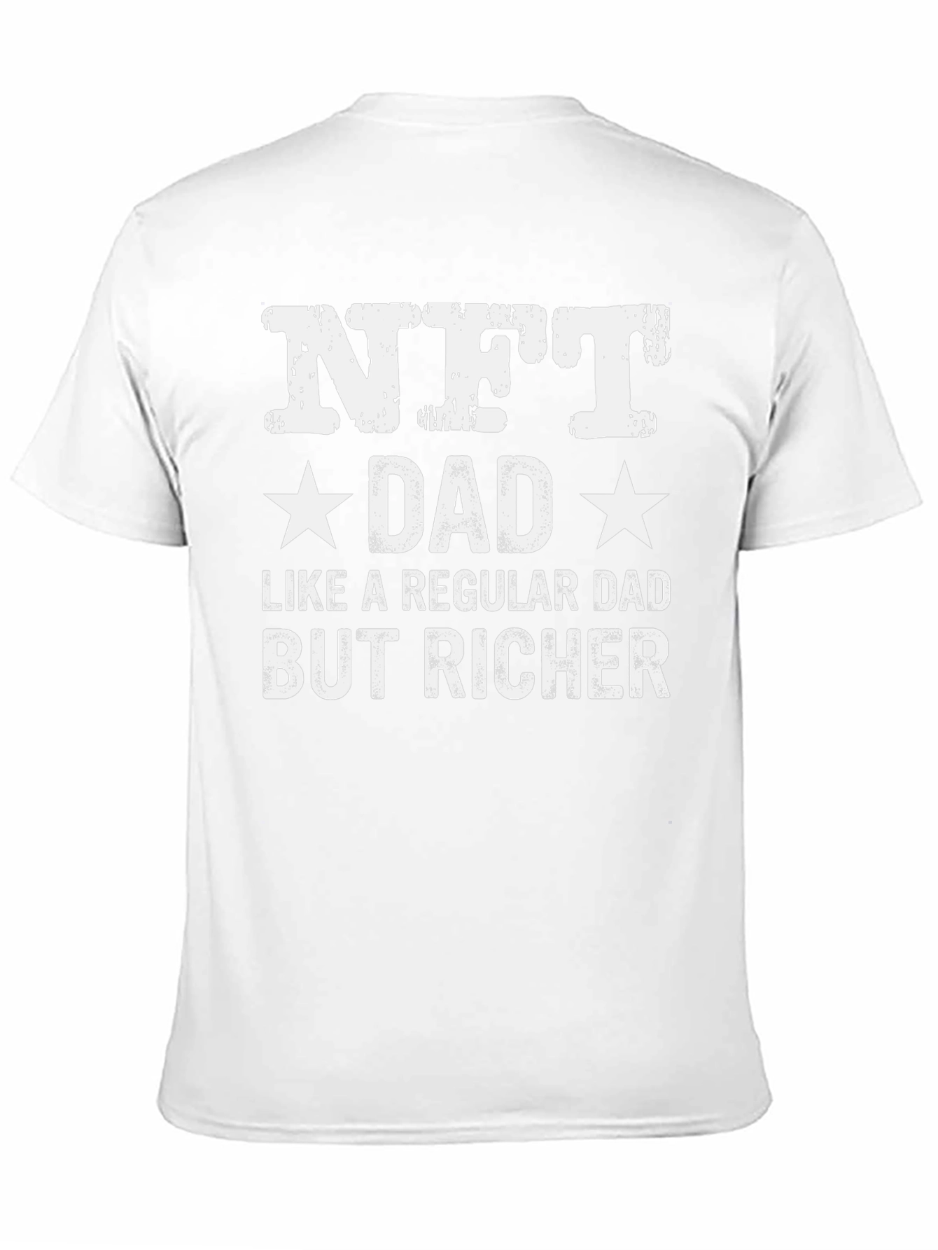 NFT Dad Graphic Tee - Funny Rich Dad Shirt