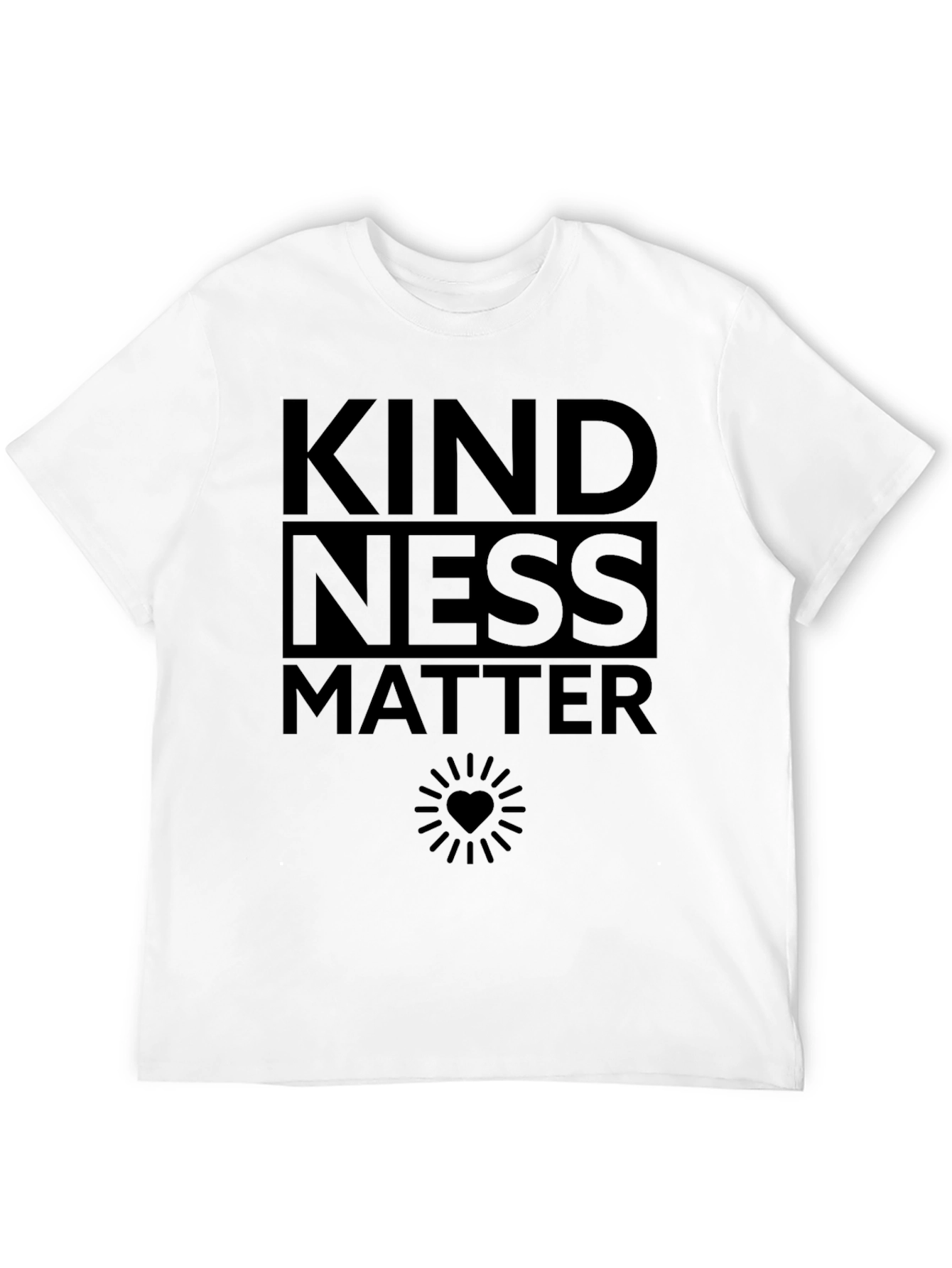 Kindness Matters Graphic Tee - Soft Cotton Blend